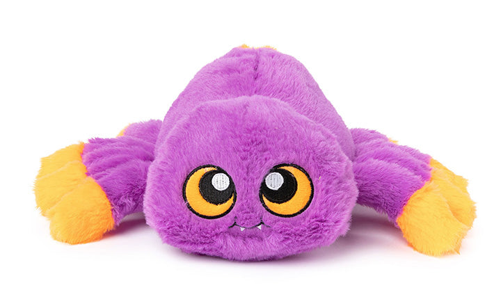 FuzzYard Weborah The Spider Plush Dog Toy Purple L