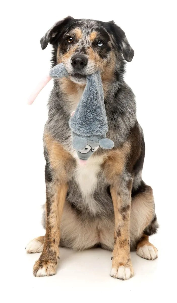 FuzzYard Rack Off Rat Plush Dog Toy