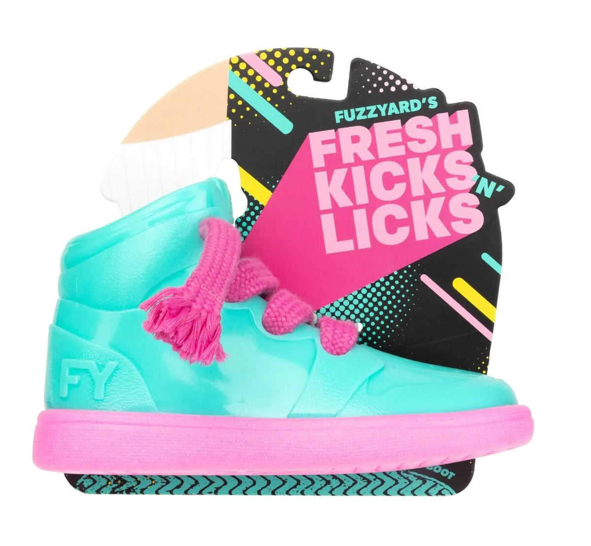 FuzzYard Fresh Kicks N' Licks Dog Chew Toy