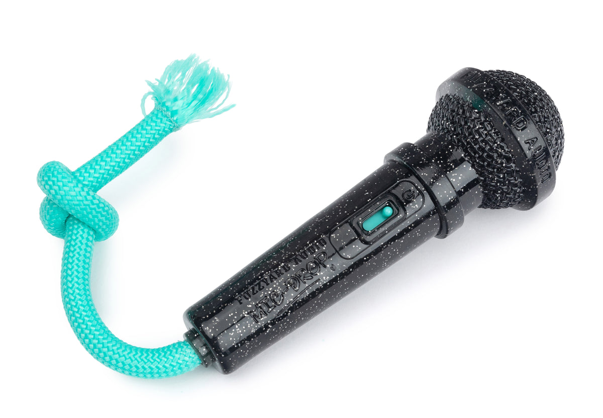 FuzzYard Mic Drop Dog Chew Toy