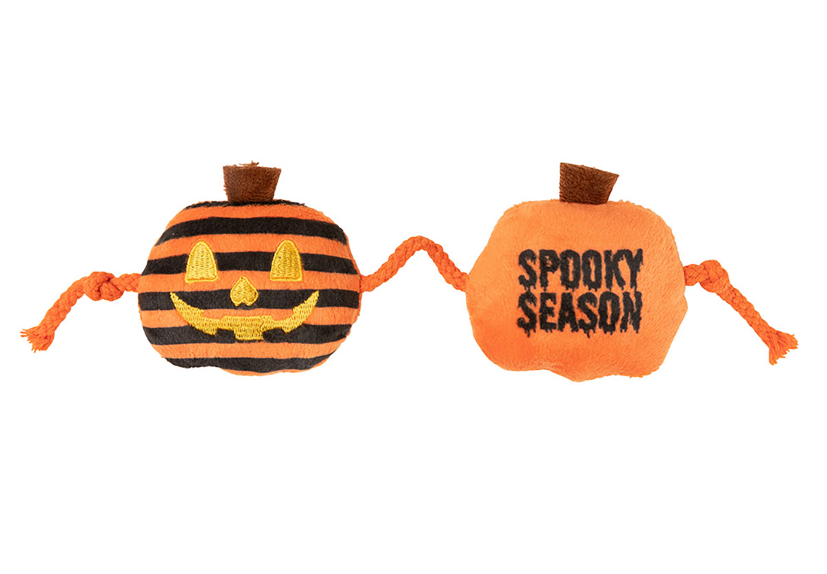 FuzzYard Cat Toy Spooky Season Pumpkins 2pc String