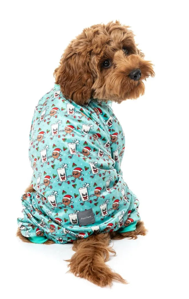 FuzzYard Holiday Pajama Santa's Snacks