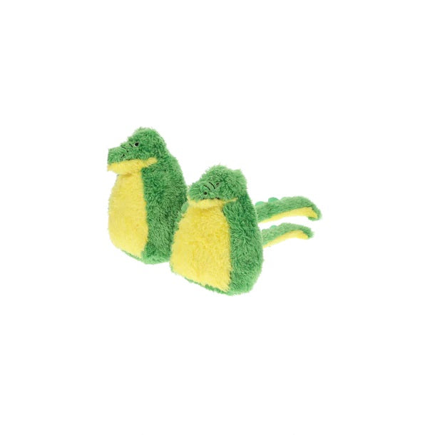 GURU Pet Company Hide-A-Tail Alligator Interactive Plush Dog Puzzle Toy Medium