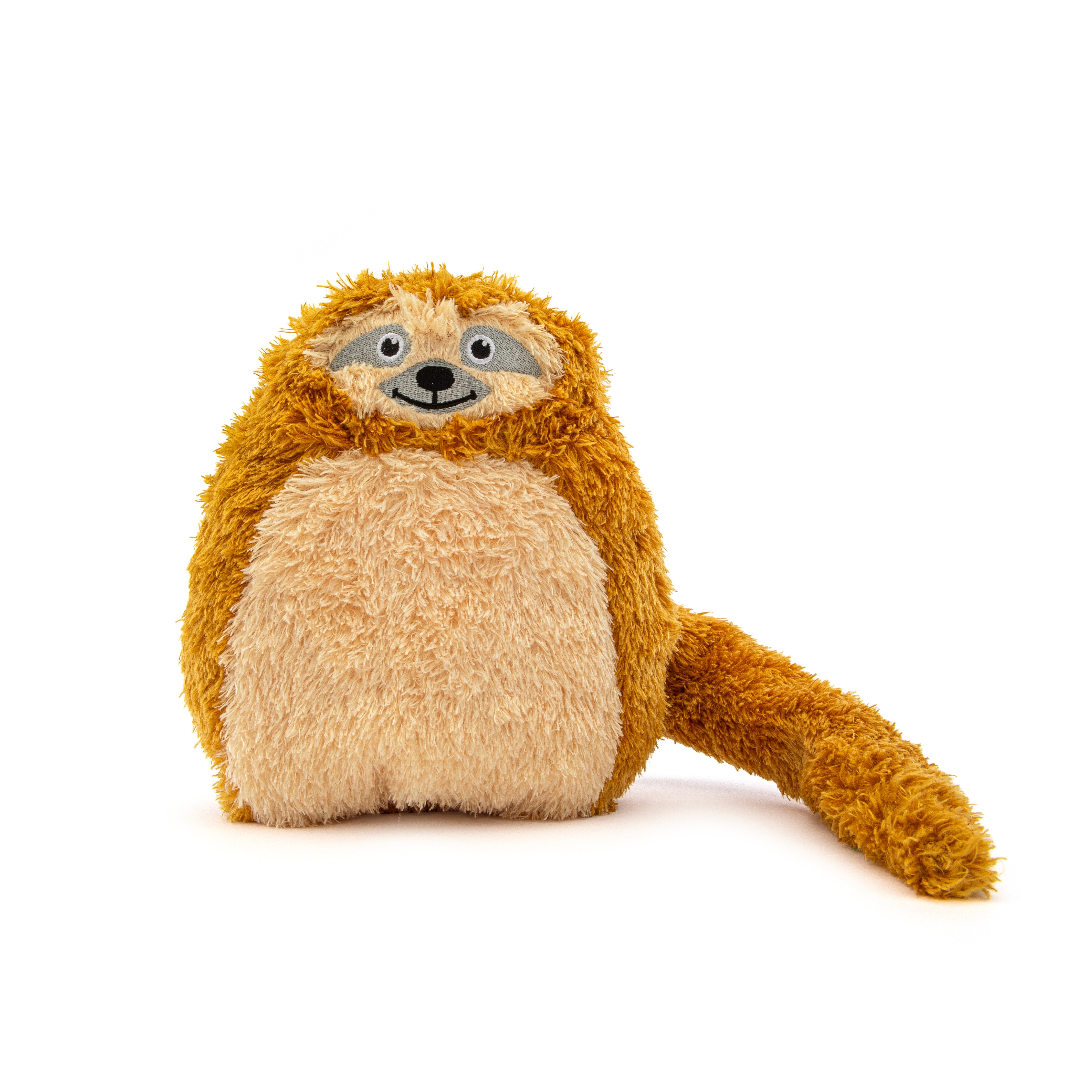 GURU Pet Company Hide-A-Tail Sloth Interactive Plush Dog Puzzle Toy Medium