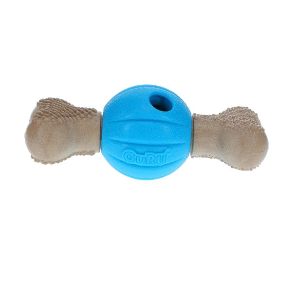 GURU Pet Company Spin & Chew Bacon Bone Dental Dog Toy