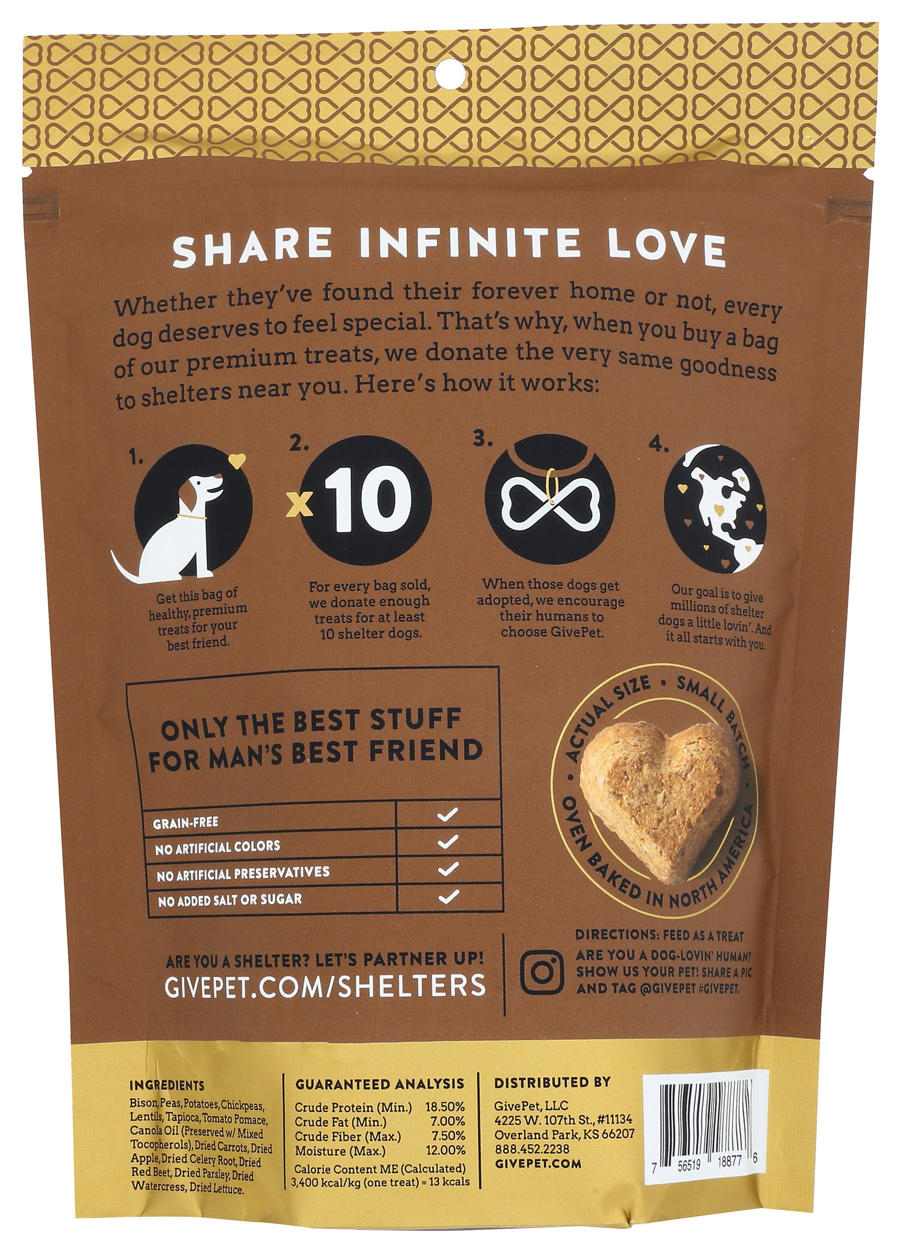 GivePet Ranch Hand 11oz Bag