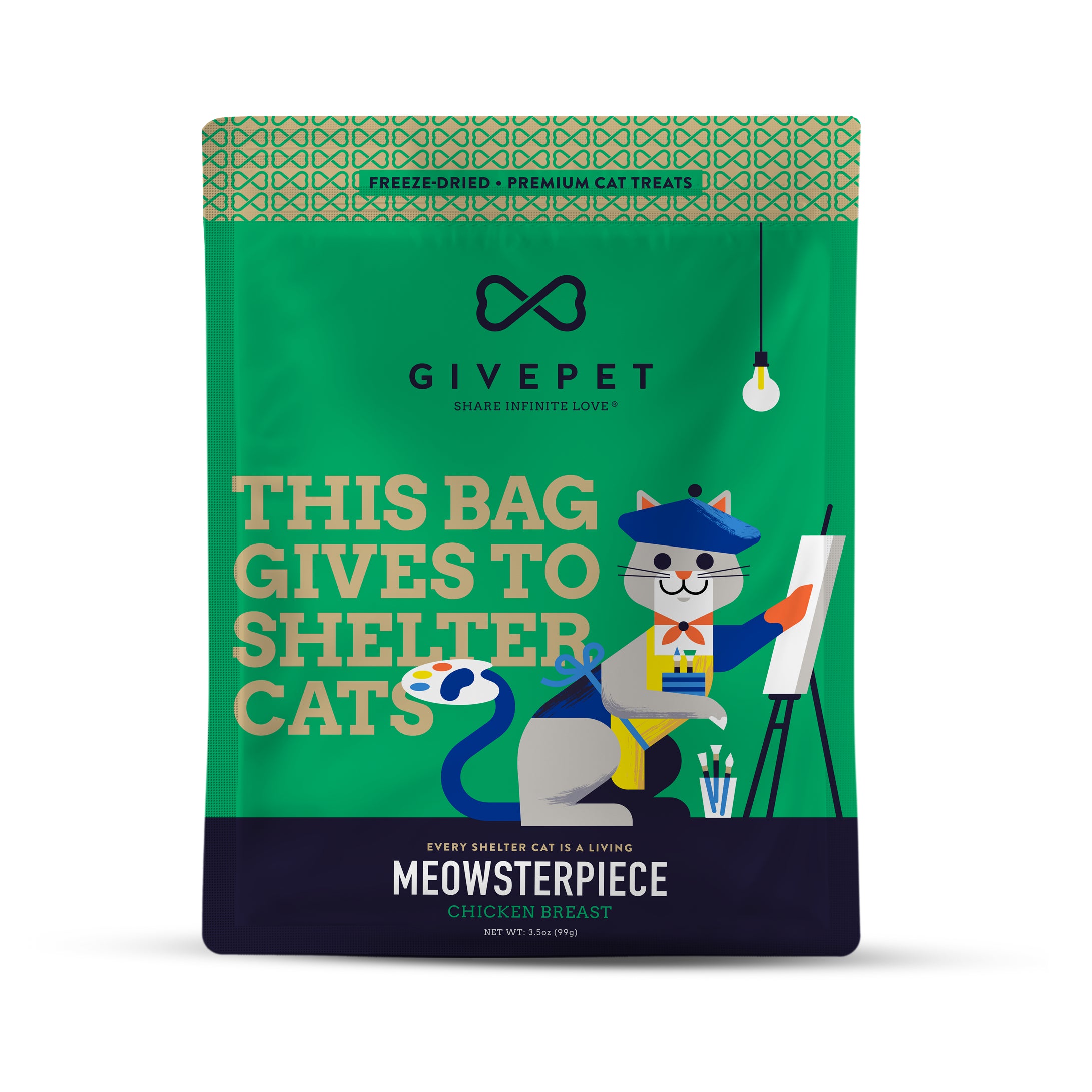GivePet Meowsterpiece 3.5oz Bag