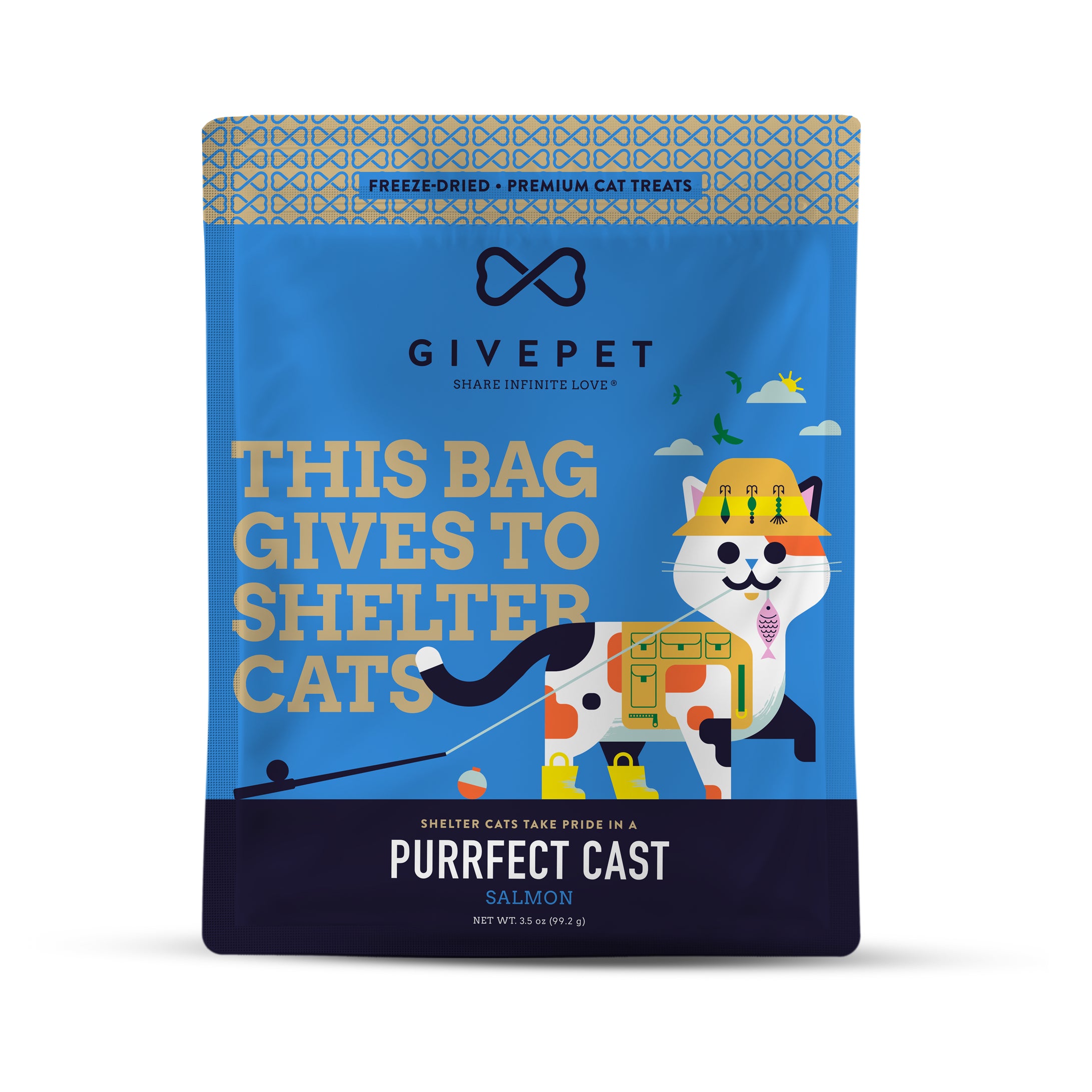 GivePet Purrfect Cast 3.5oz Bag