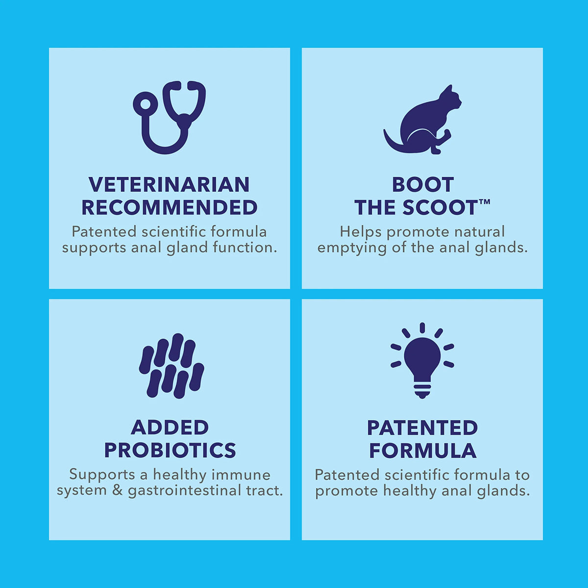 Glandex Feline Anal Gland Support Powder - Tuna Flavor