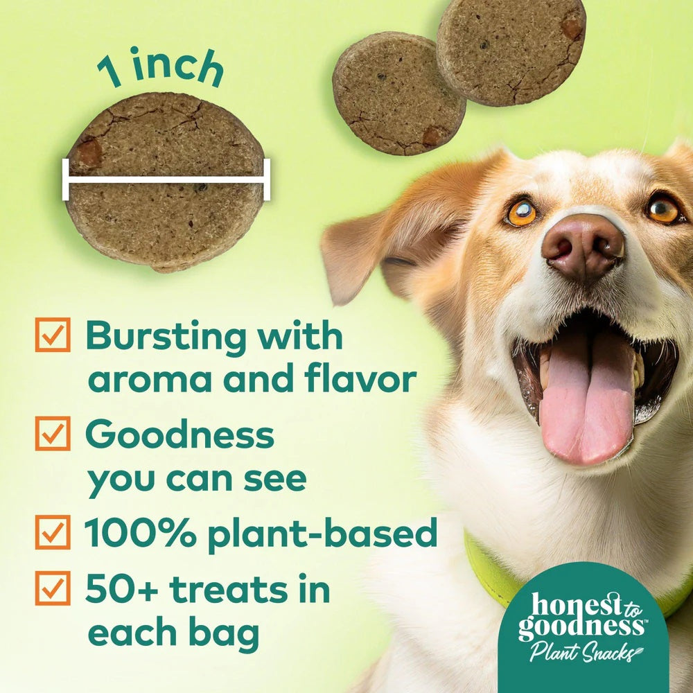 Honest To Goodness™ Plant Snacks Mellow Belly Pumpkin & Cinnamon Recipe Dog Treats 8oz
