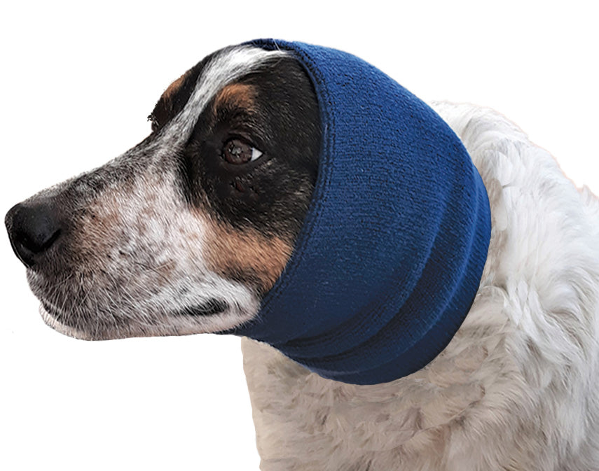 HAPPY HOODIE- LARGE BLUE