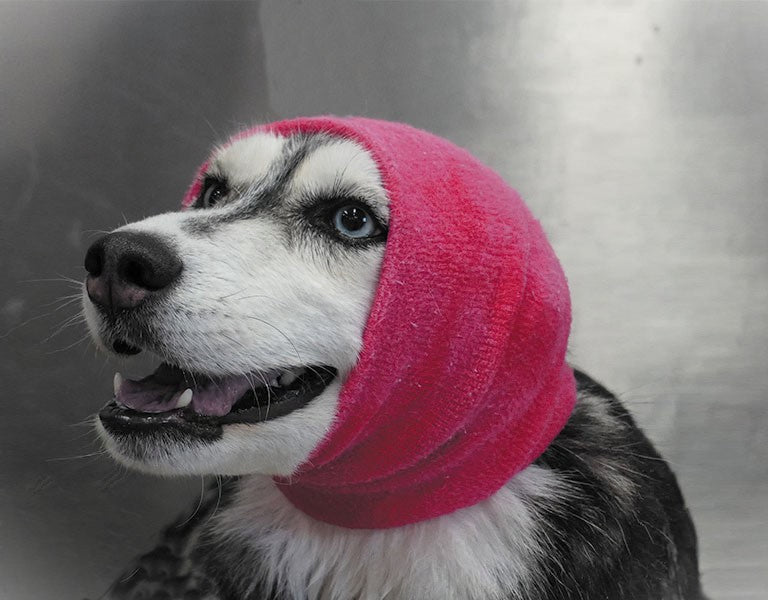 HAPPY HOODIE- LARGE PINK