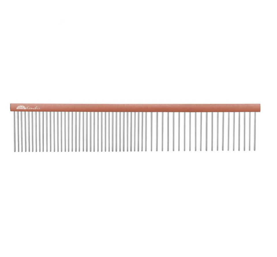 Kenchii Rose Gold 5.8" Grooming Comb
