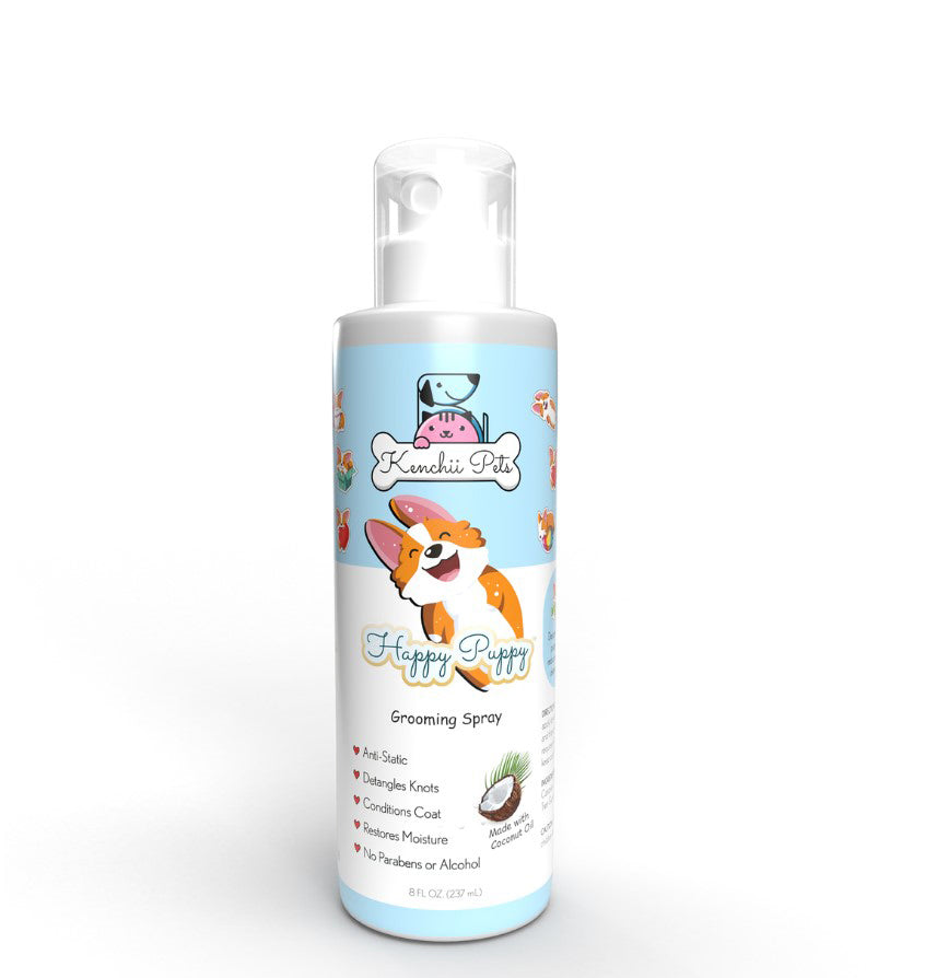Kenchii Pets Happy Puppy 8oz Grooming Spray
