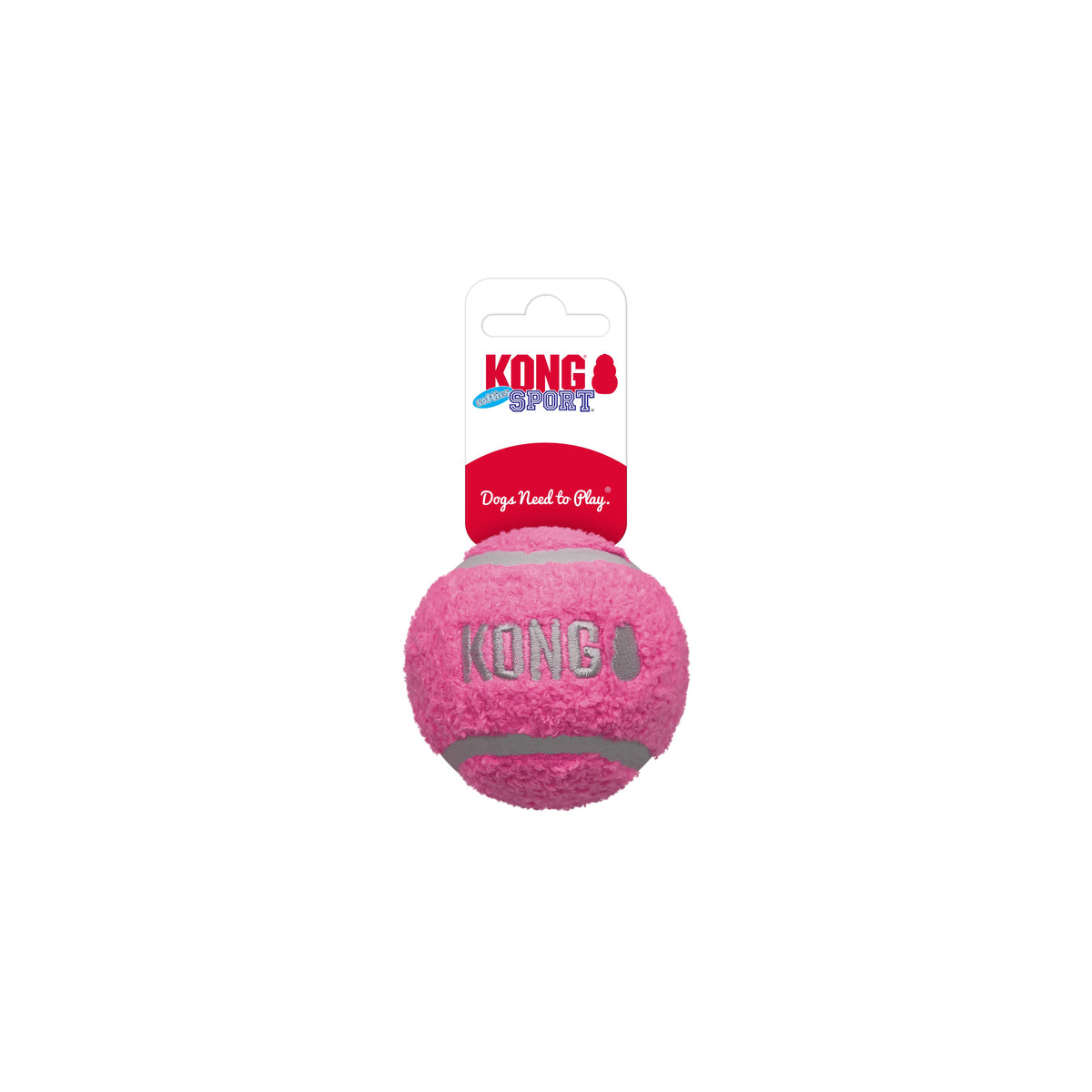 KONG® Sport® Softies Ball Dog Fetch Toy Assorted Medium