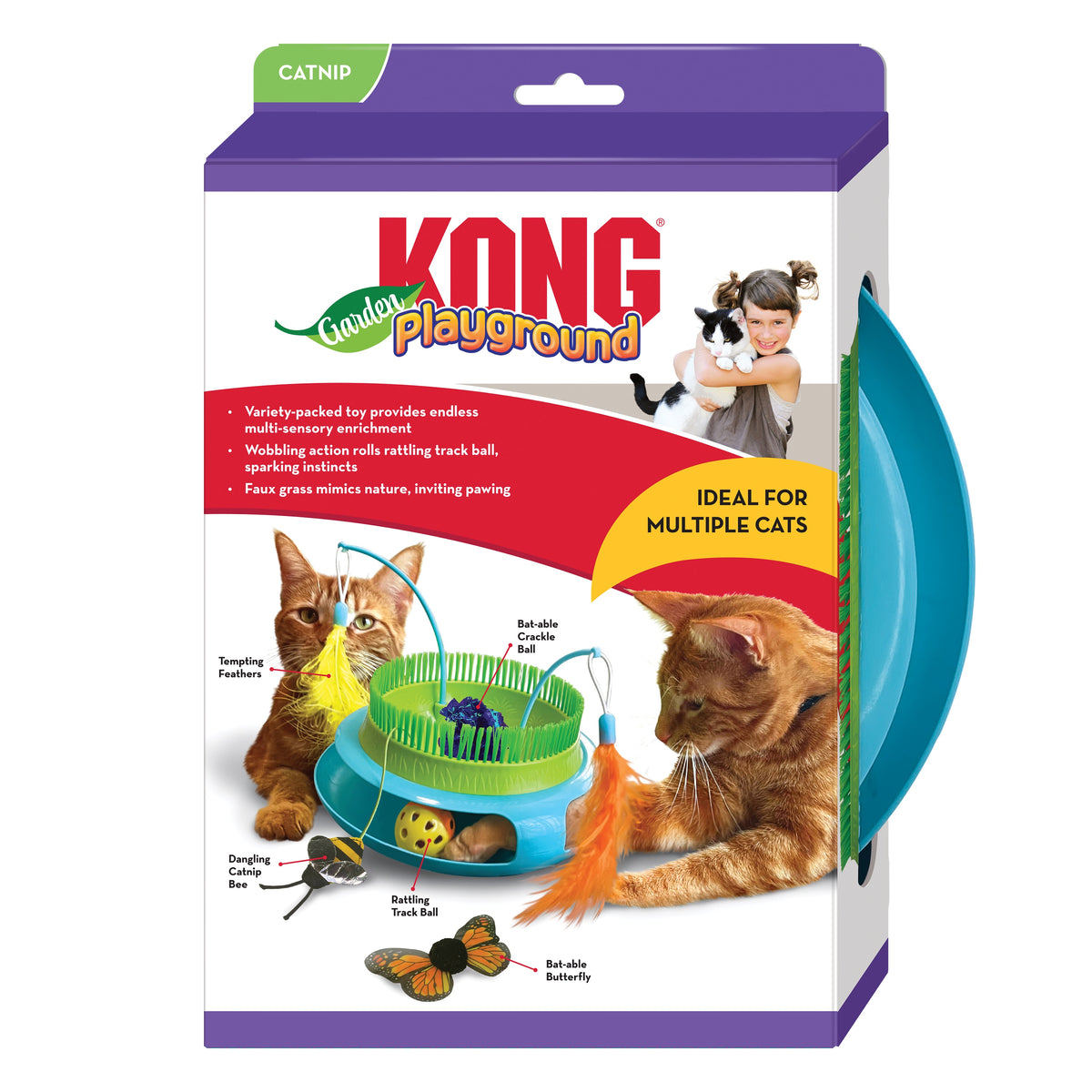 KONG® Playground Garden Cat Toy