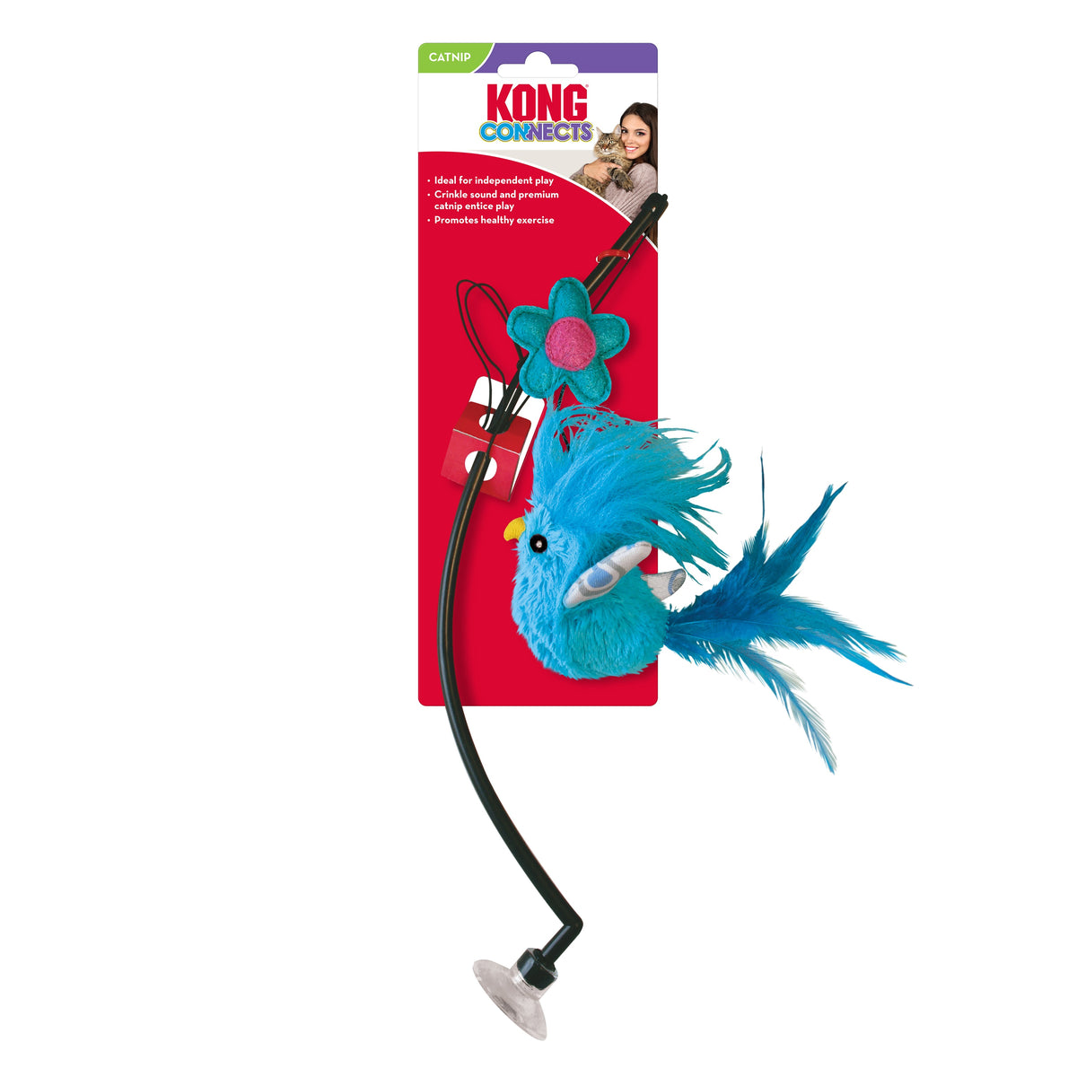 KONG® Connects Window Teaser Assorted Cat Toy