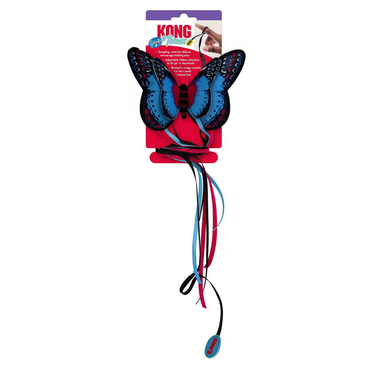 KONG® Teaser Butterfly Assorted Cat Toy