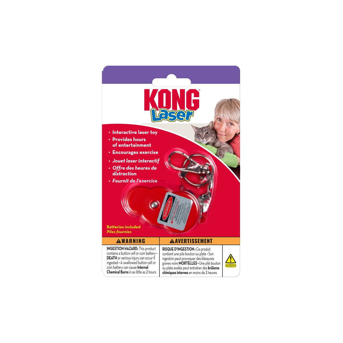 KONG® Laser KONG Cat Toy