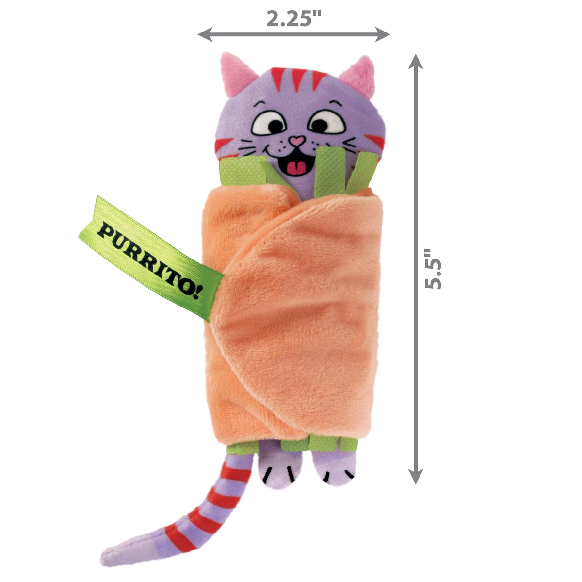 KONG® Pull-A-Partz™ Purrito Cat Toy