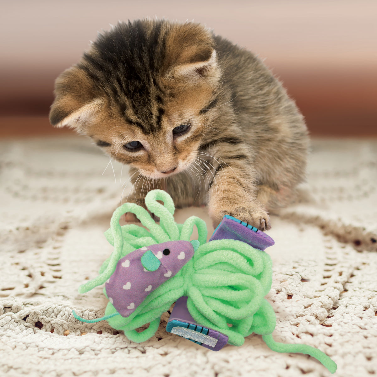 KONG® Pull-A-Partz™ Yarnz Assorted Cat Toy