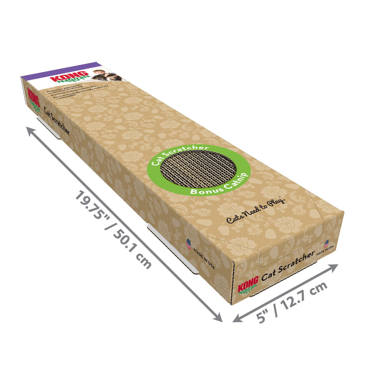 KONG® Naturals® Scratcher Single Cat Toy