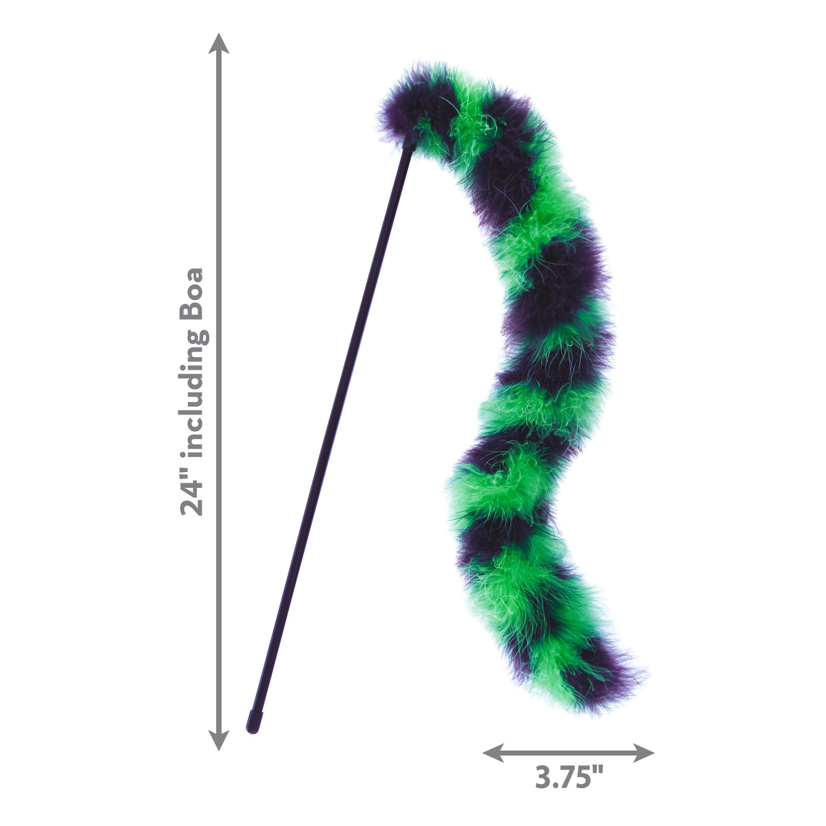 KONG® Cat Active Twisted Boa Teaser Cat Toy Assorted