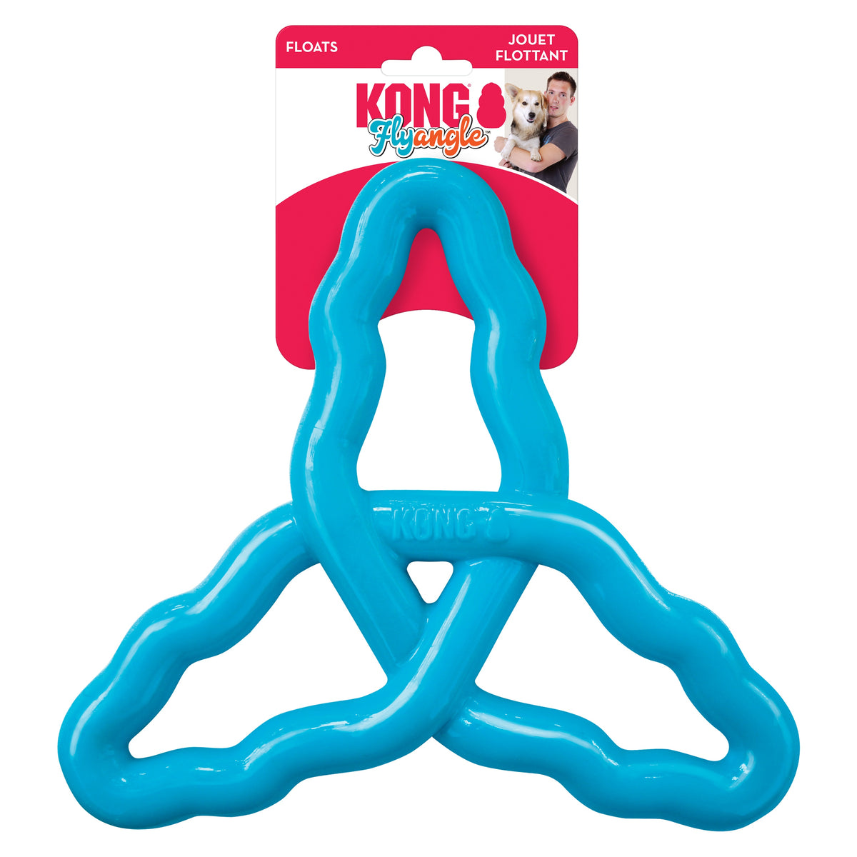 KONG® Flyangle Dog Fetch Toy Assorted Large