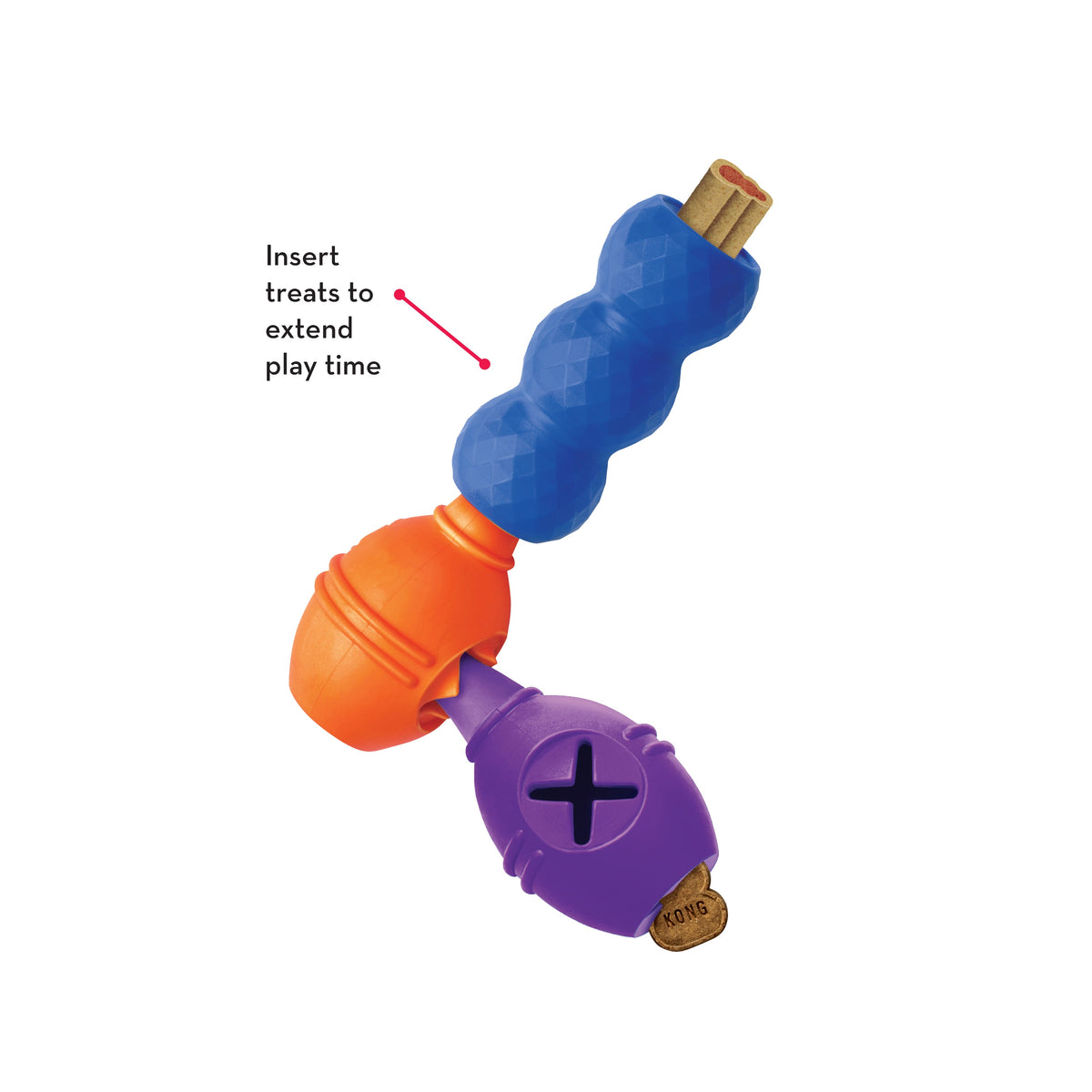 KONG® Genius™ Leo Enrichment Dog Toy Assorted Small