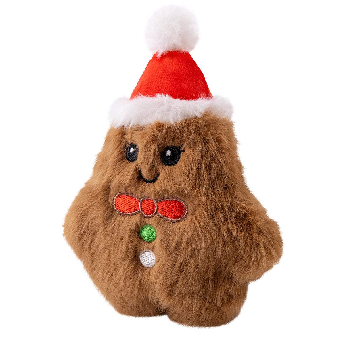 KONG Holiday Snuzzles Mini Gingerbread Dog Toy XS