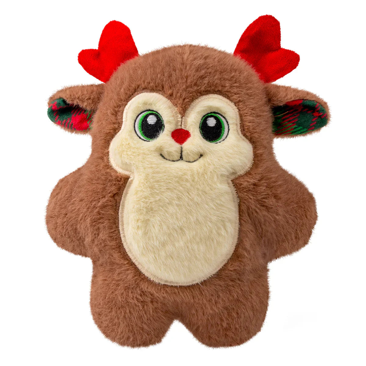 KONG Holiday Snuzzles Reindeer Dog Toy Md