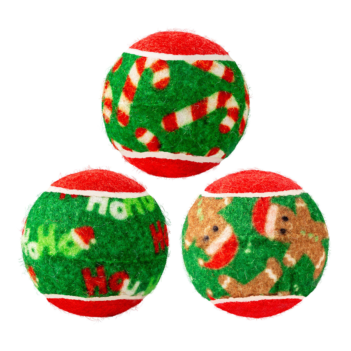 KONG Holiday SqueakAir® Balls 6-pk Dog Toy Md