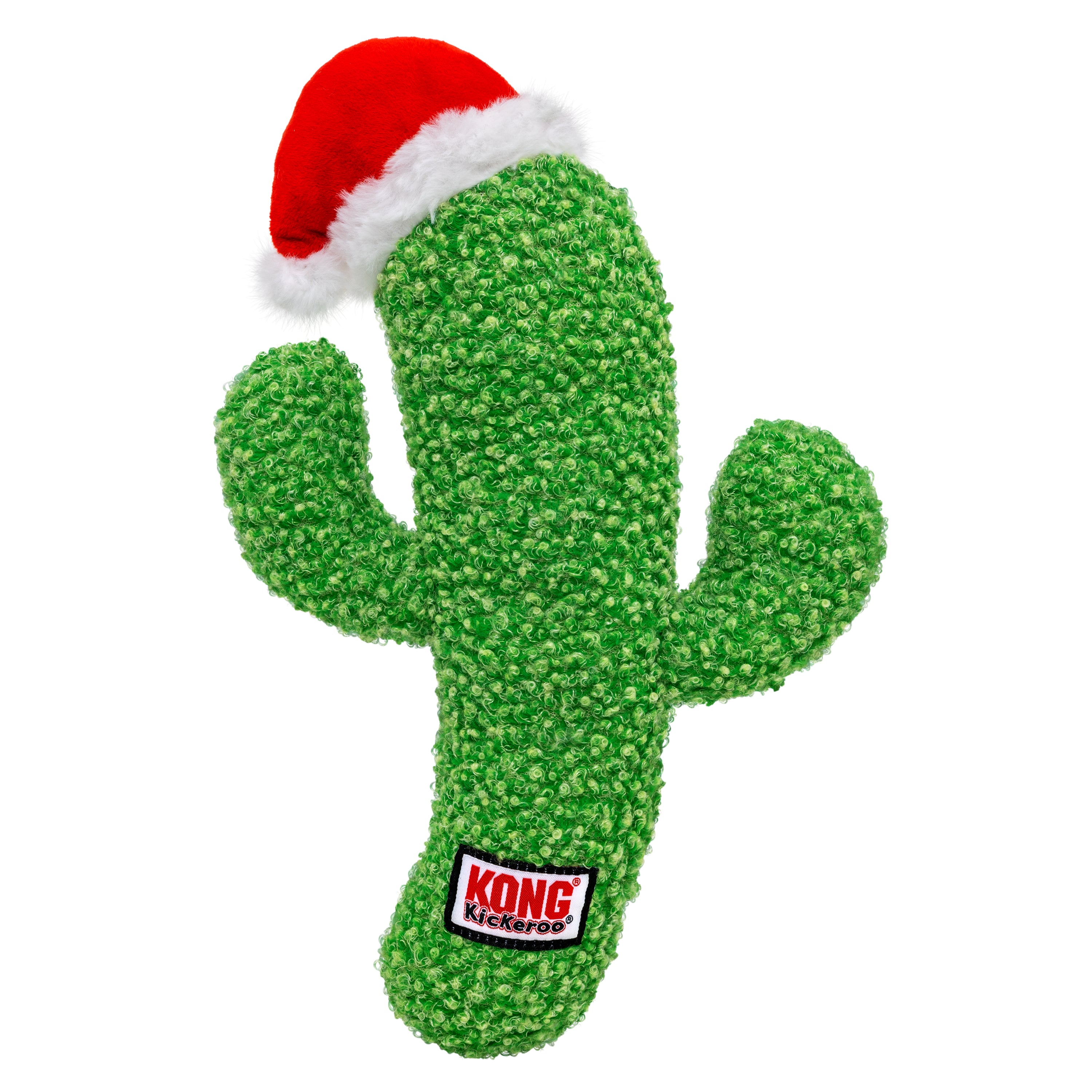 KONG Holiday Kickeroo® Santa Cactus