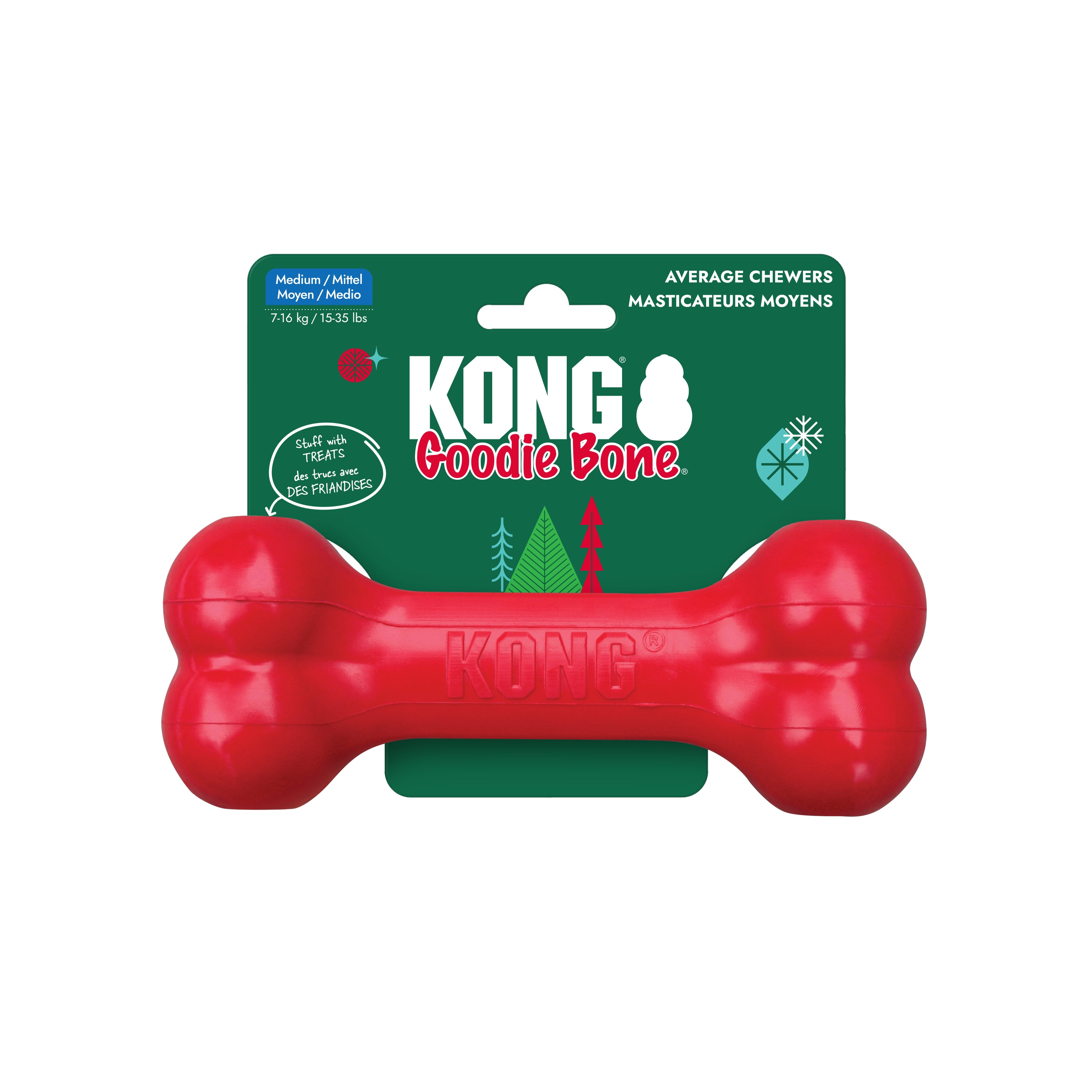 KONG Goodie Bone Holiday Md