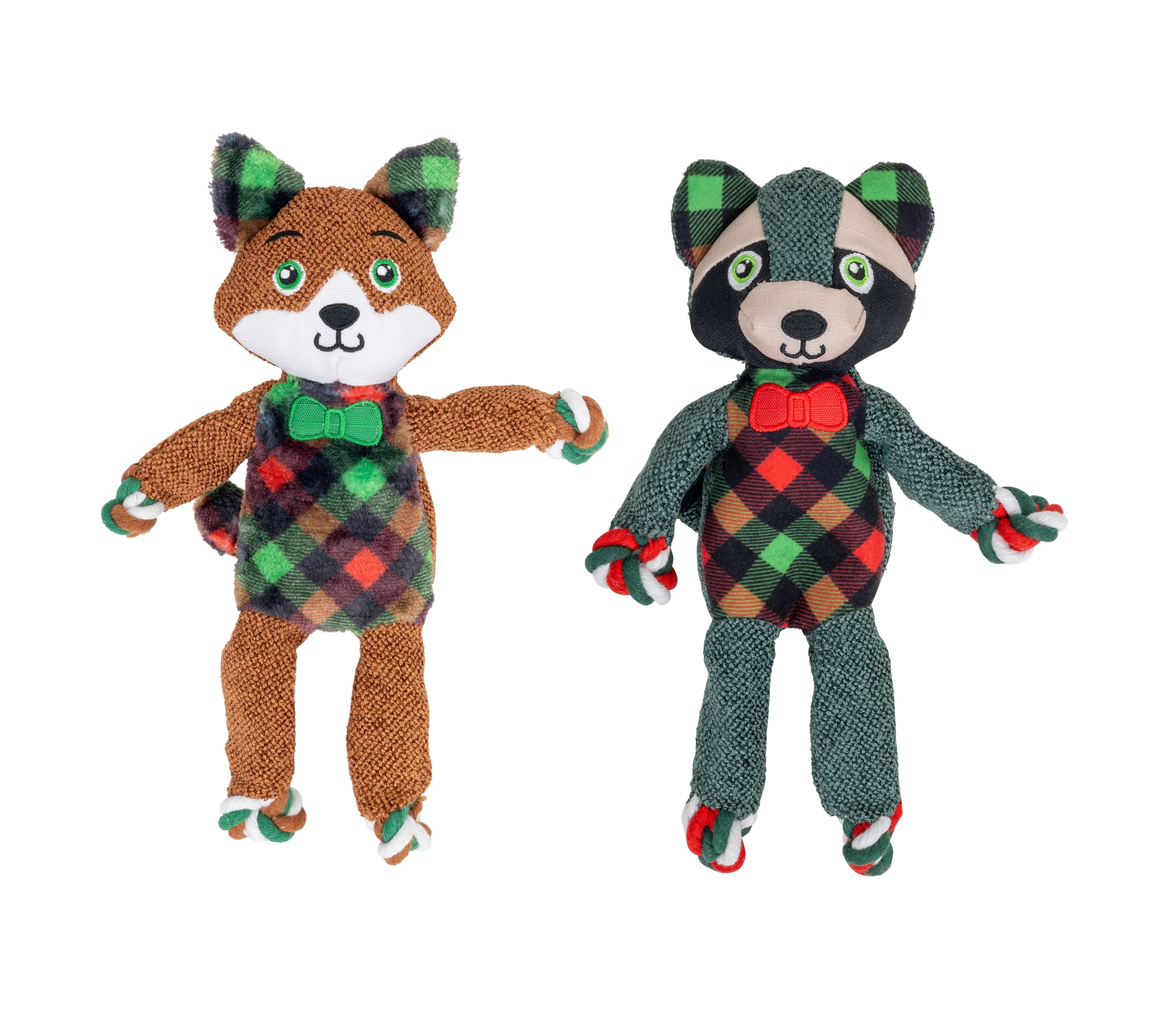 KONG Holiday Floppy Knots Dapper Assorted Sm/Md