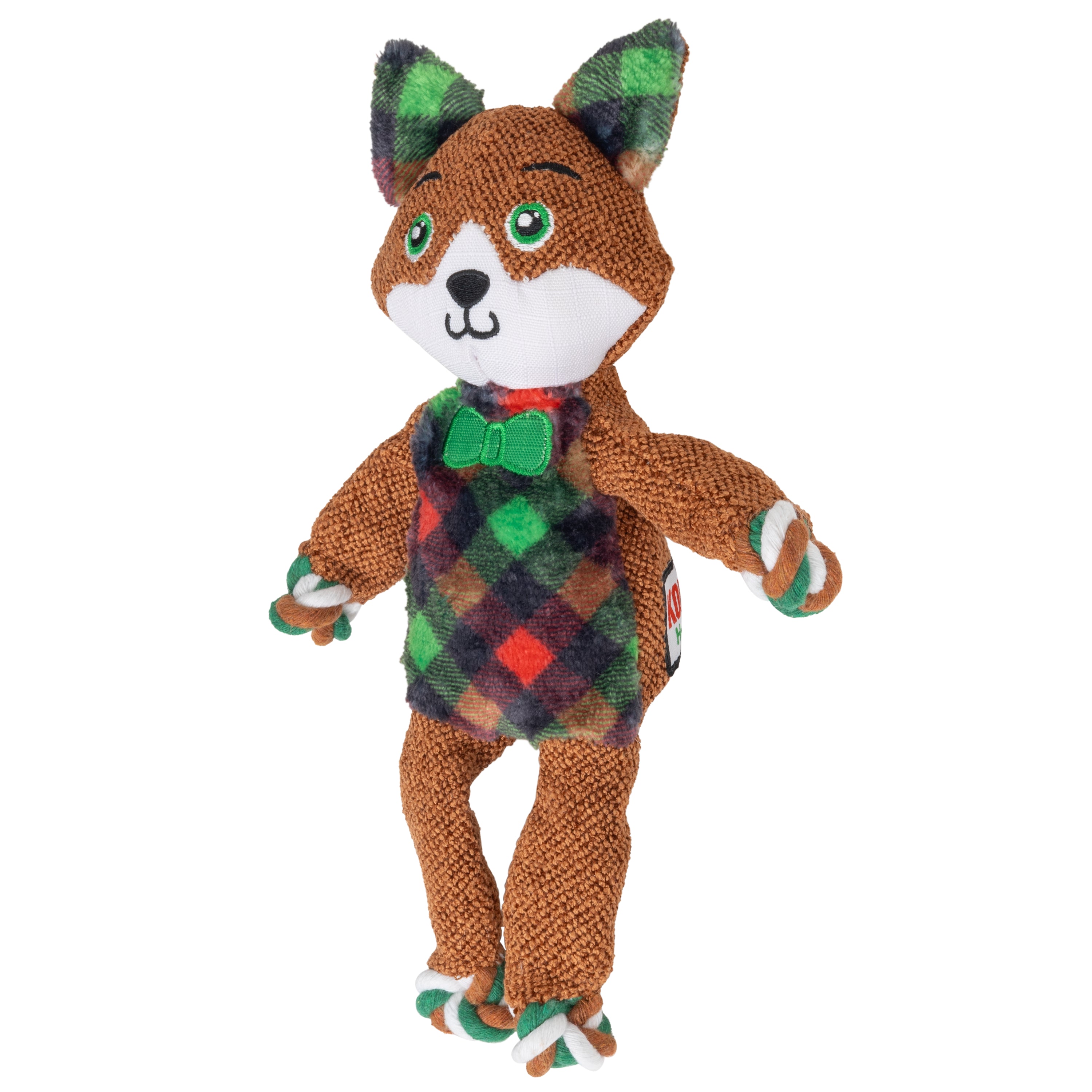 KONG Holiday Floppy Knots Dapper Assorted Sm/Md