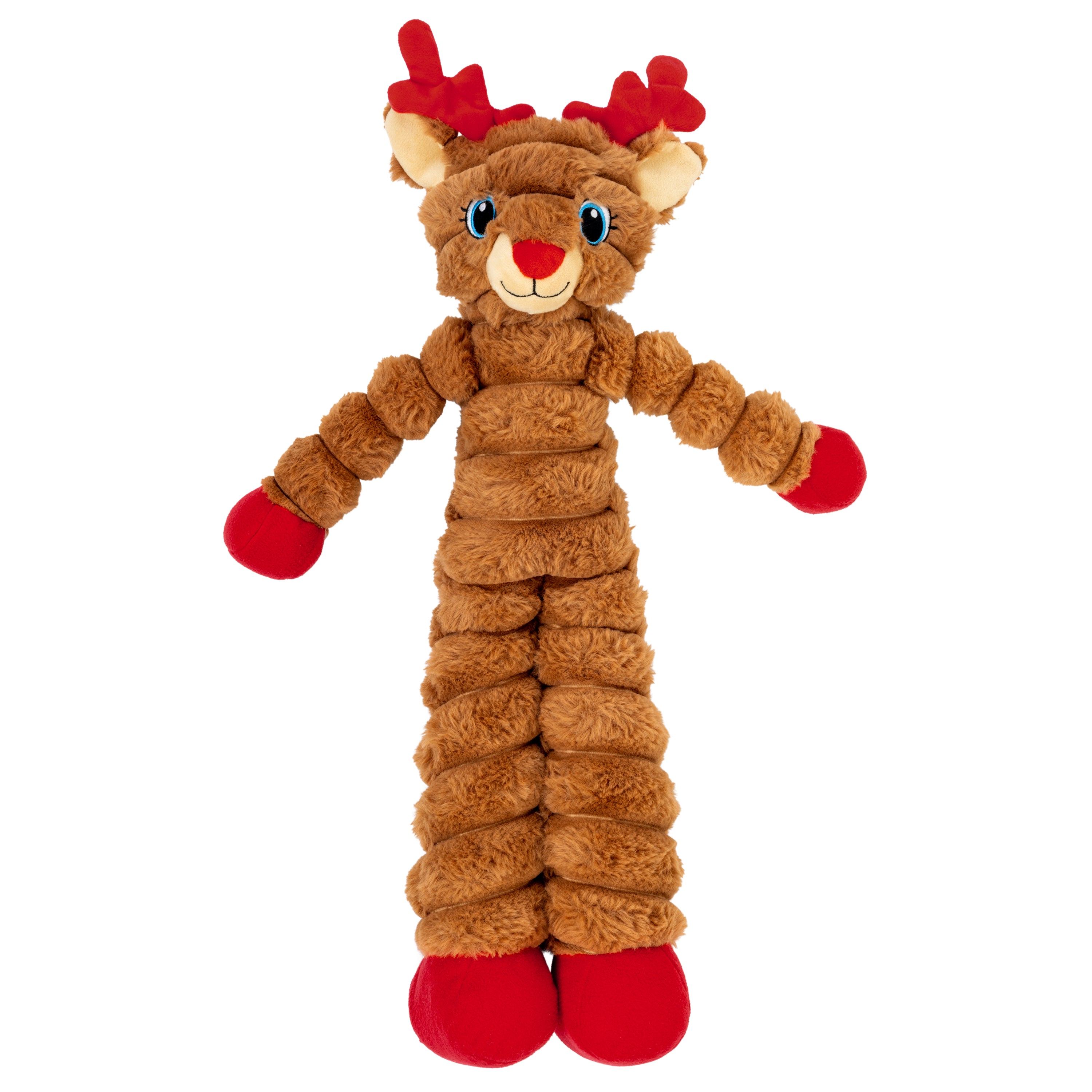 KONG Holiday Shakers™ Crumples Reindeer Red XL
