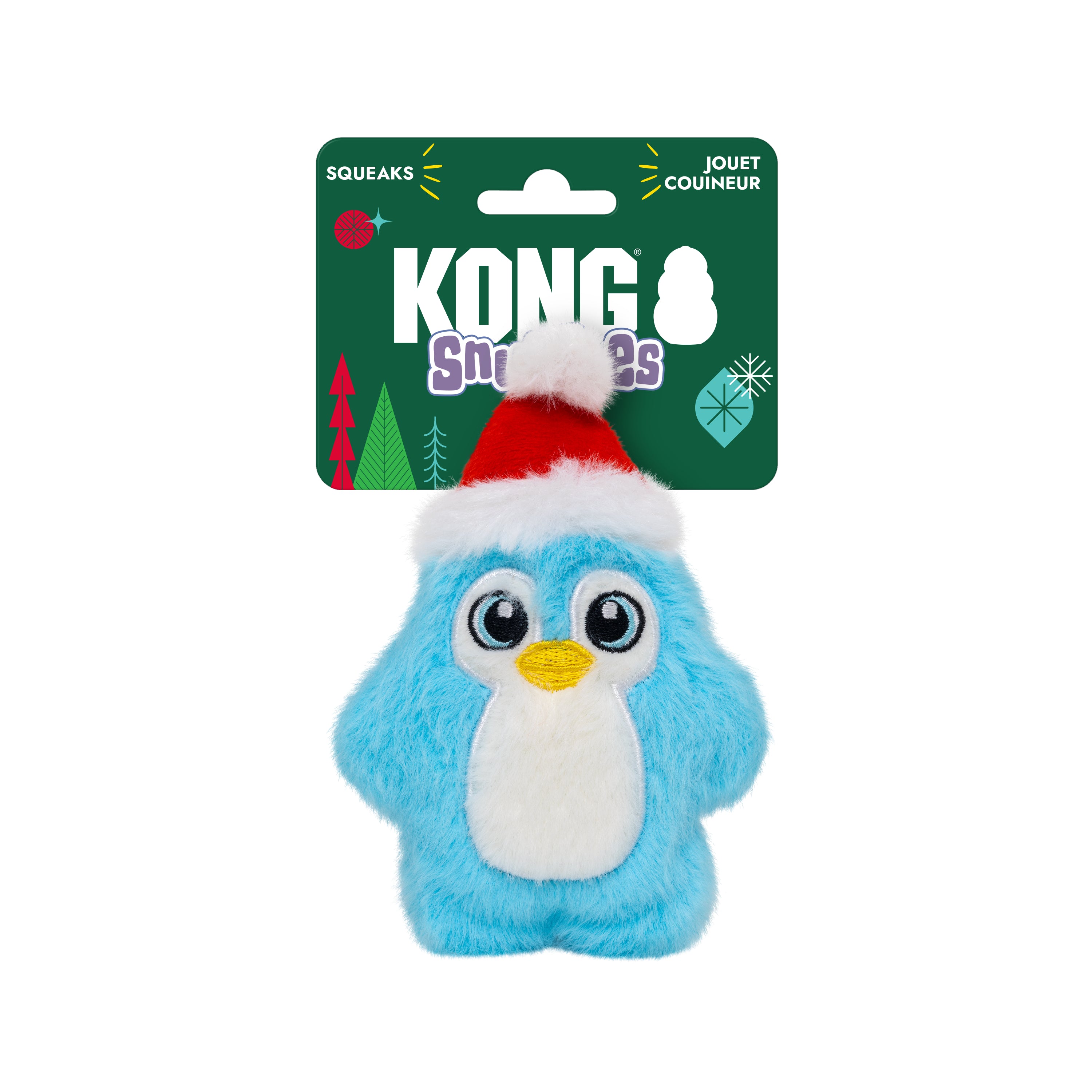 KONG Holiday Snuzzles Mini Santa Penguin XS