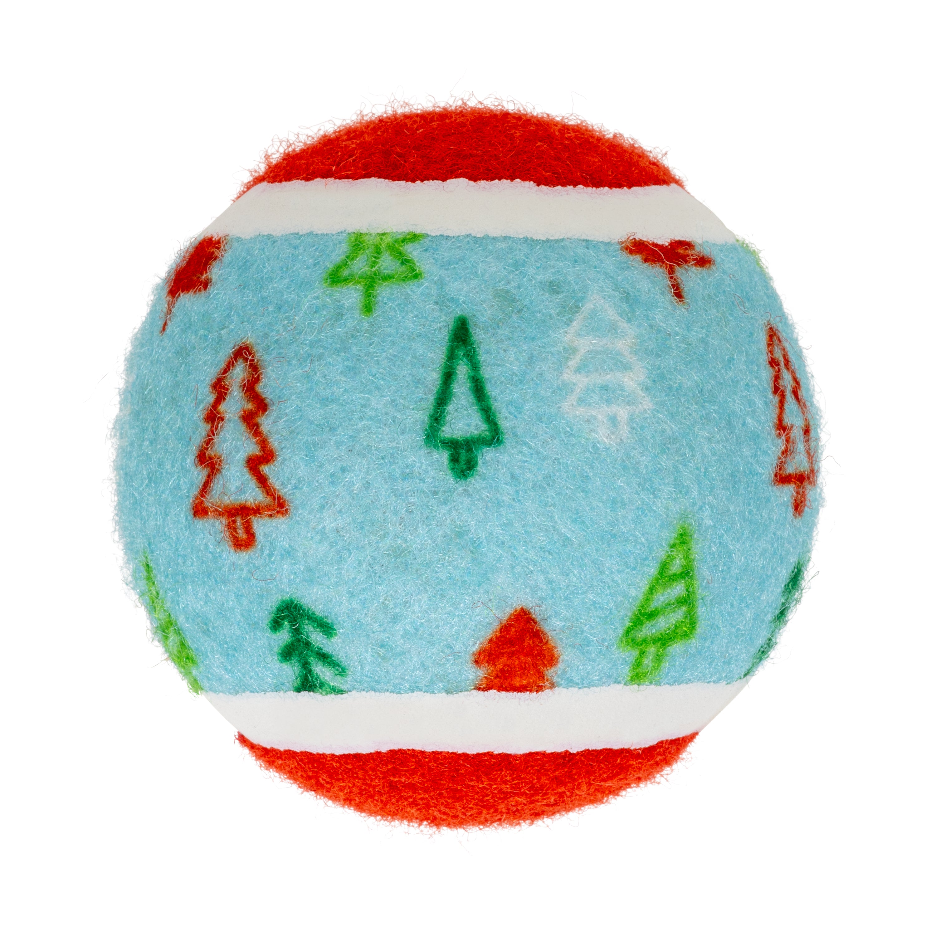 KONG Holiday SqueakAir® Tennis Balls 6-pk Md
