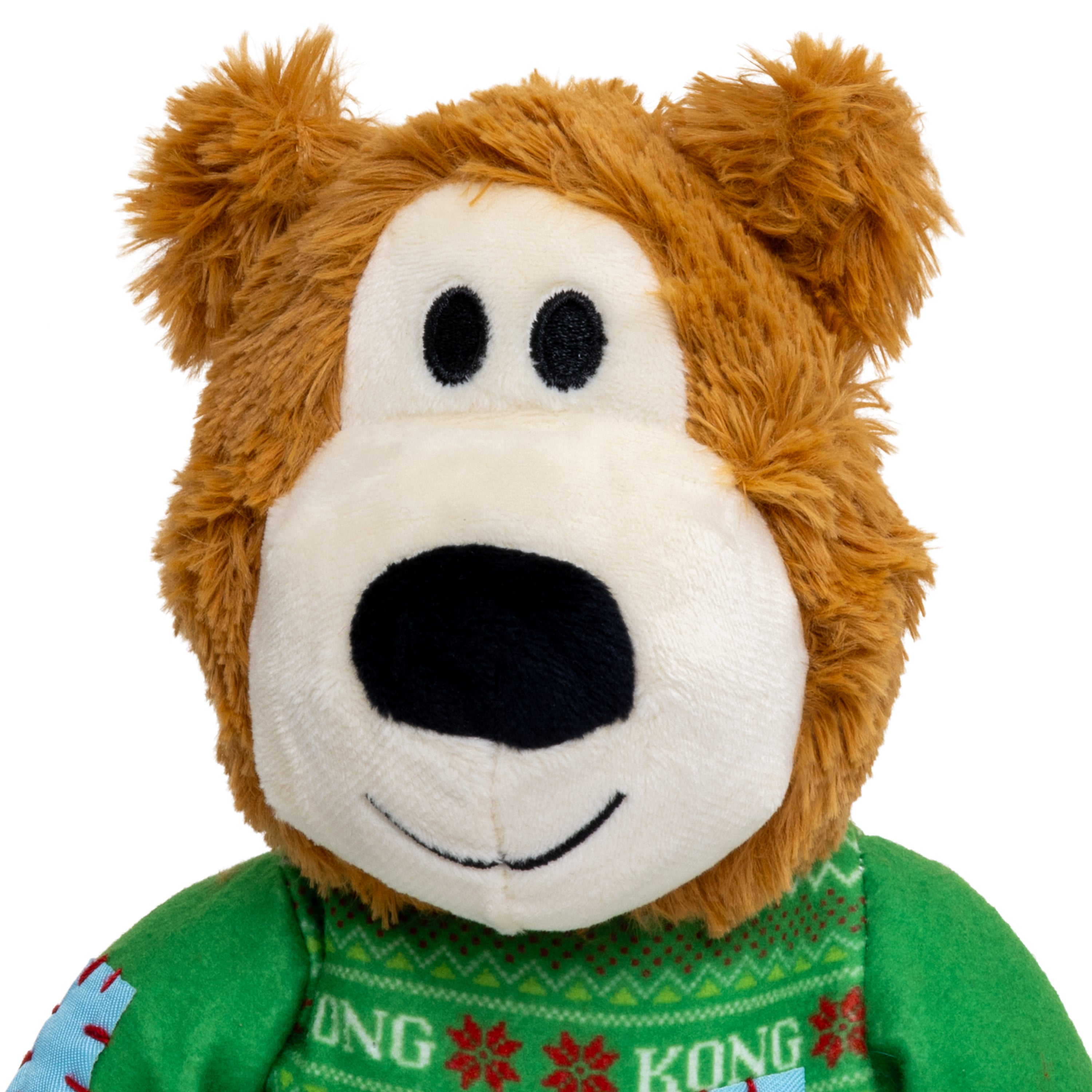 KONG Holiday Wild Knots Sweater Bear Green Md/Lg