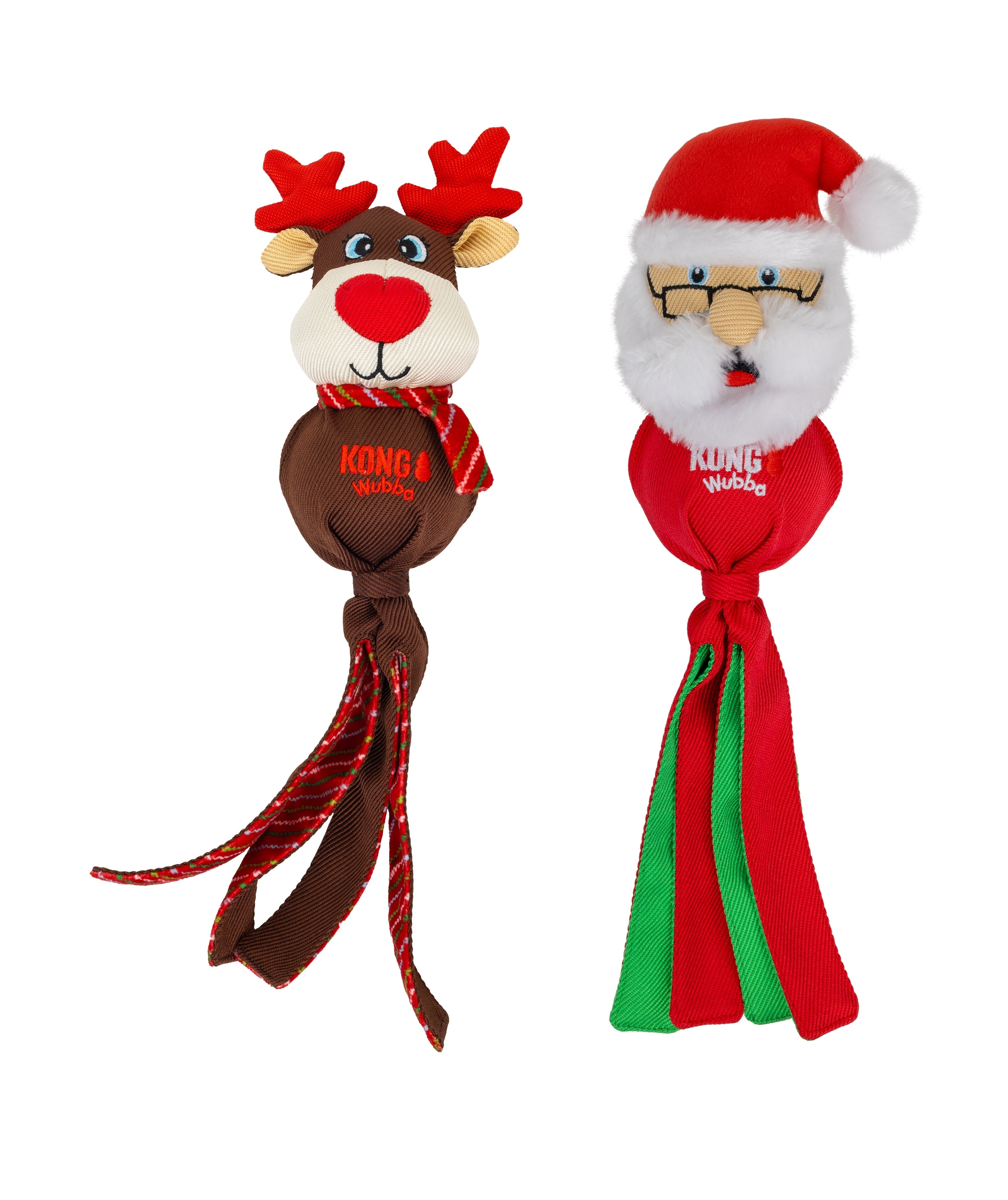 KONG Holiday Wubba® RS Assorted Lg