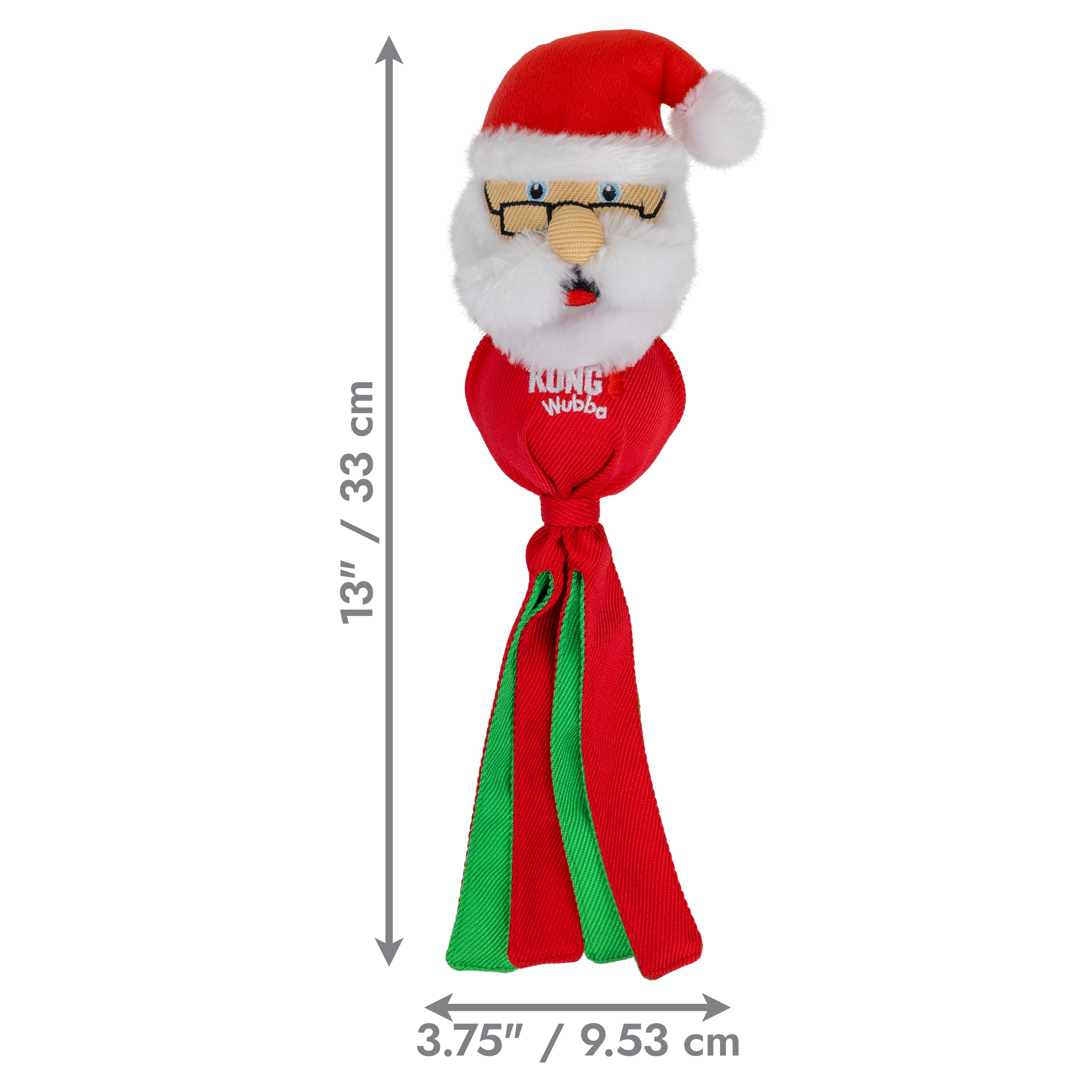 KONG Holiday Wubba® RS Assorted Lg