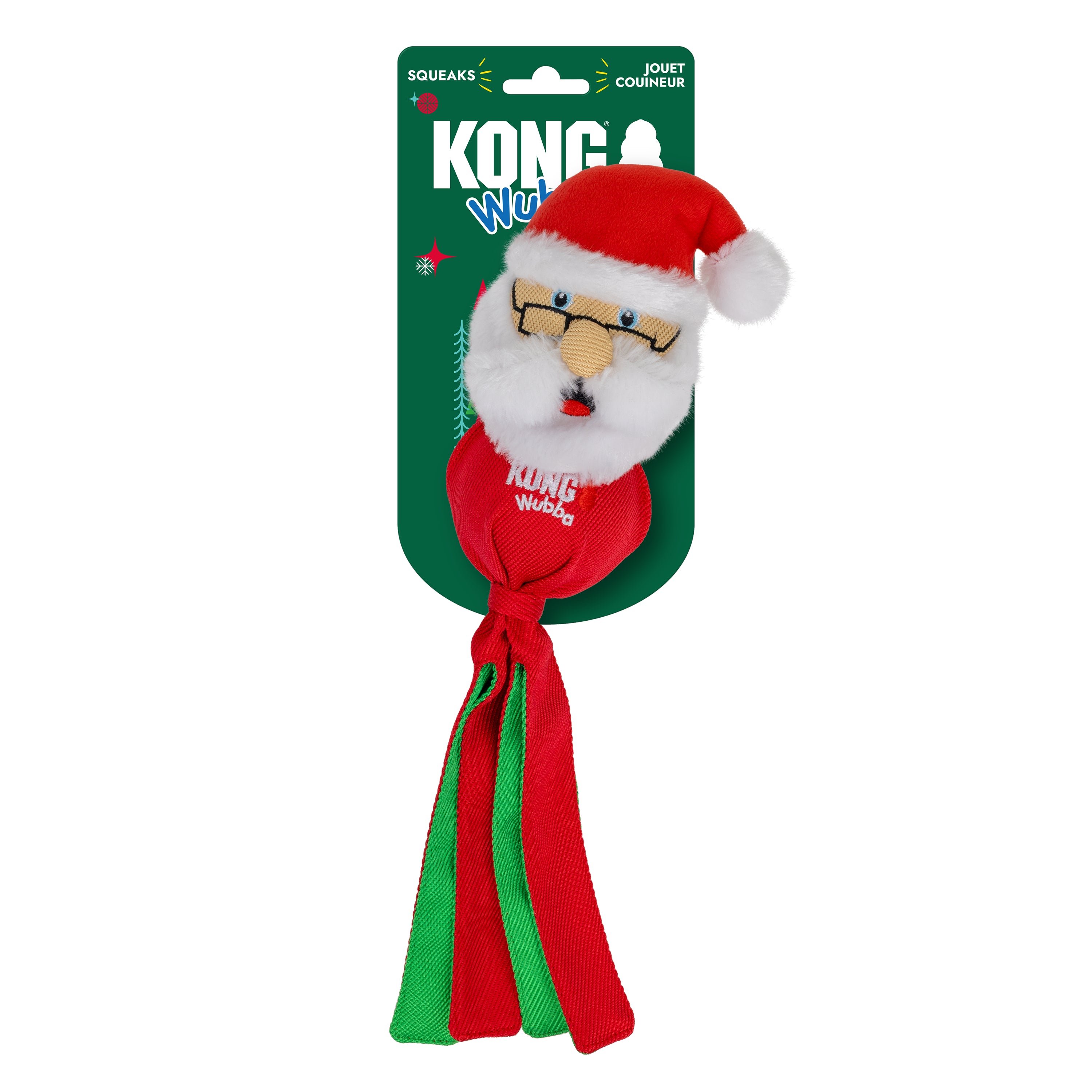 KONG Holiday Wubba® RS Assorted Lg