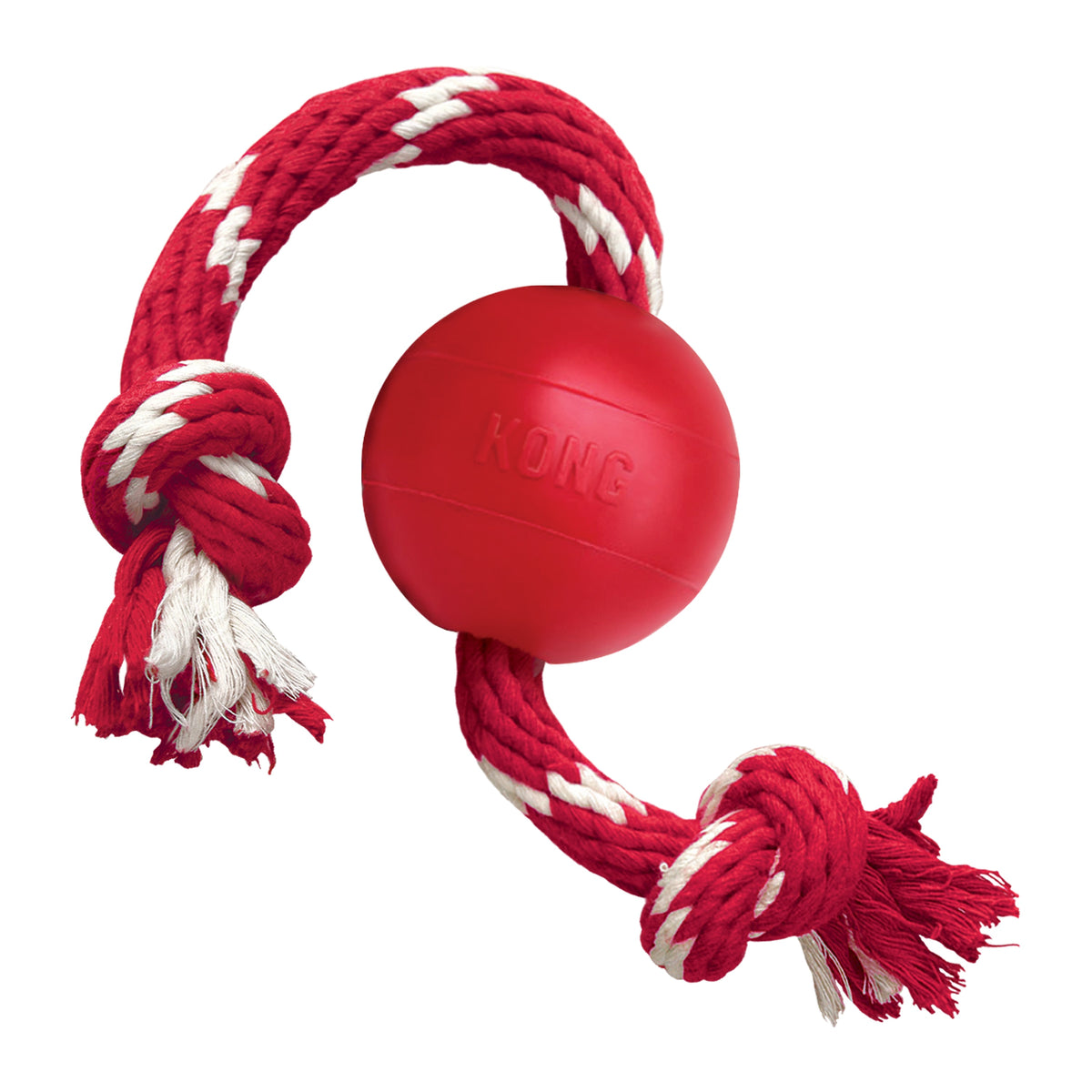 KONG® Ball w/Hole Dog Fetch Toy Small