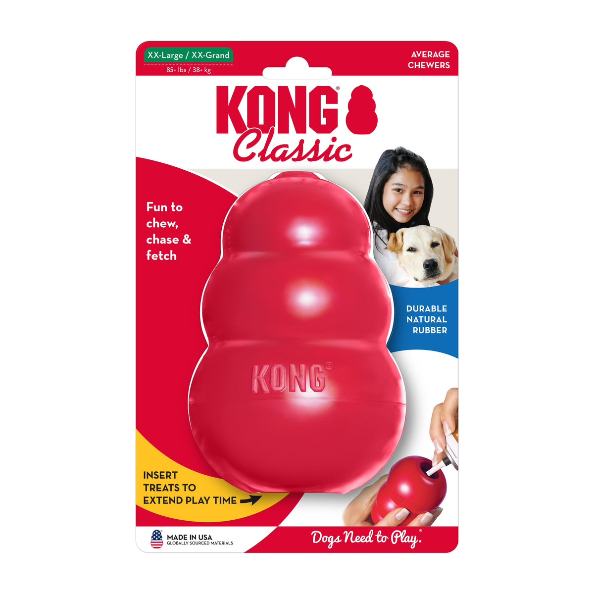 KONG® Classic Dog Chew Toy XXL