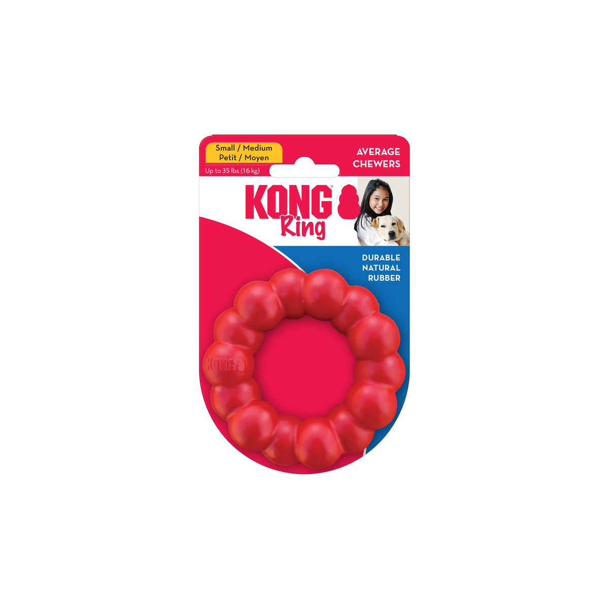 KONG® Ring Dog Chew Toy Small/Medium