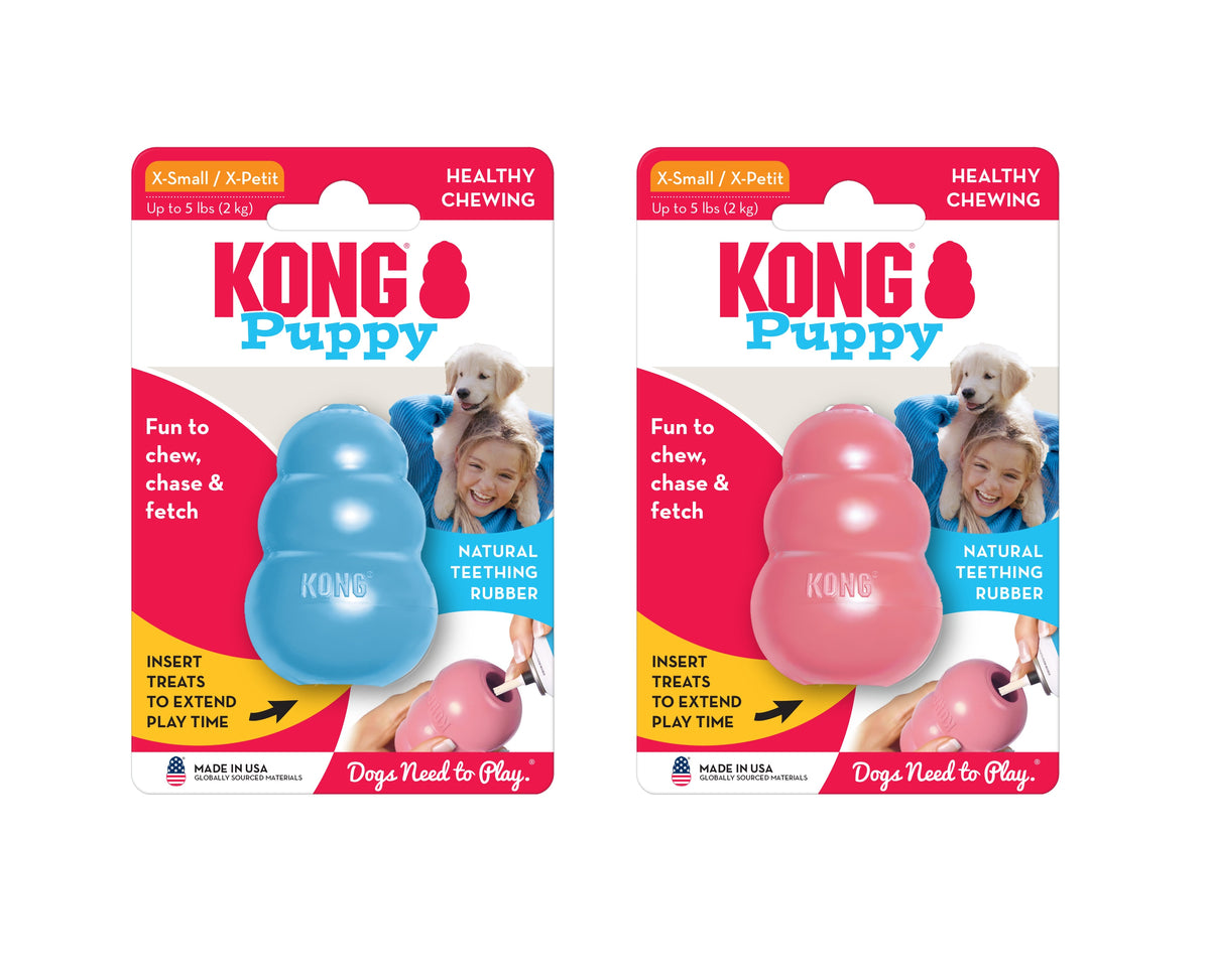 KONG® Puppy Chew Toy Medium Assorted