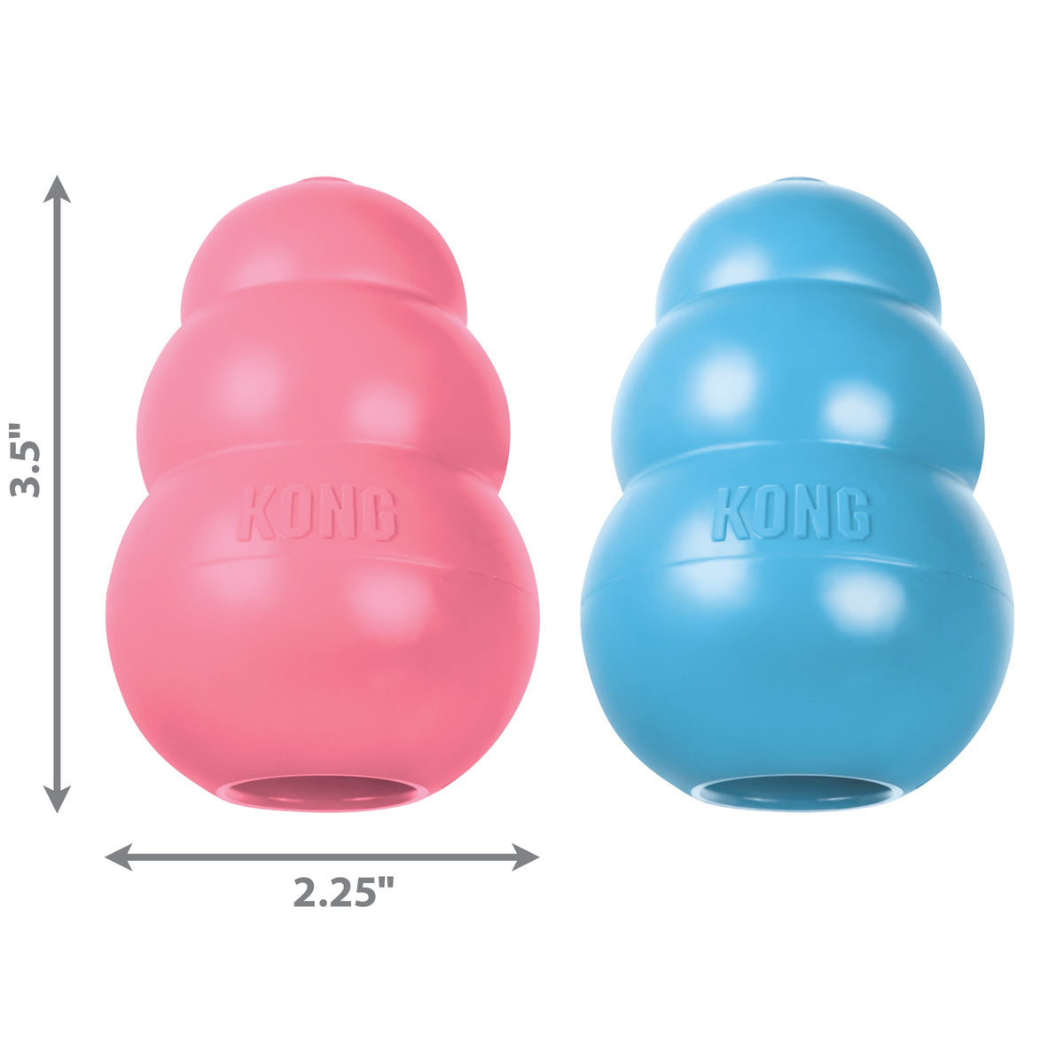 KONG® Puppy Chew Toy Medium Assorted