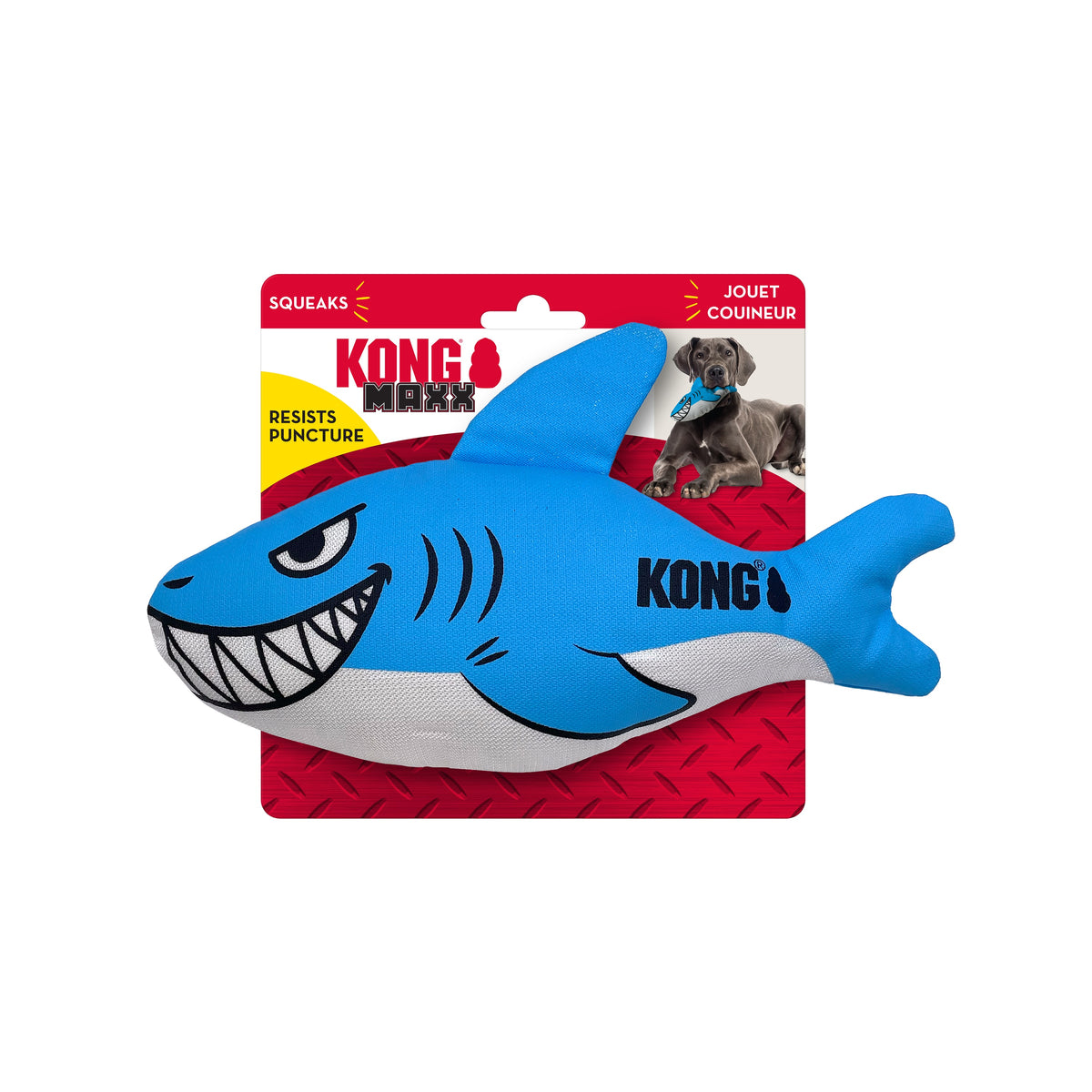 KONG® Maxx Shark Dog Fetch Toy Medium