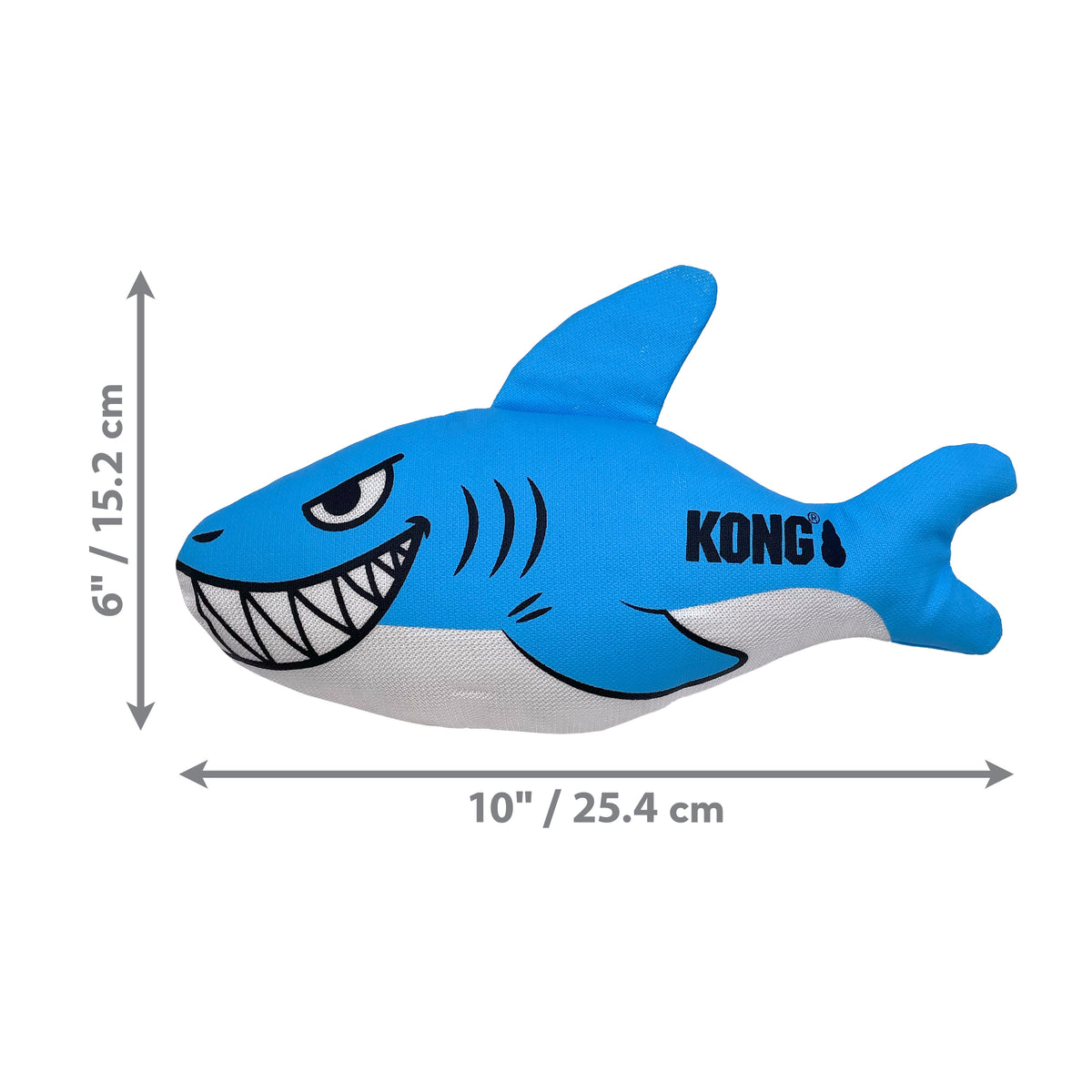 KONG® Maxx Shark Dog Fetch Toy Medium